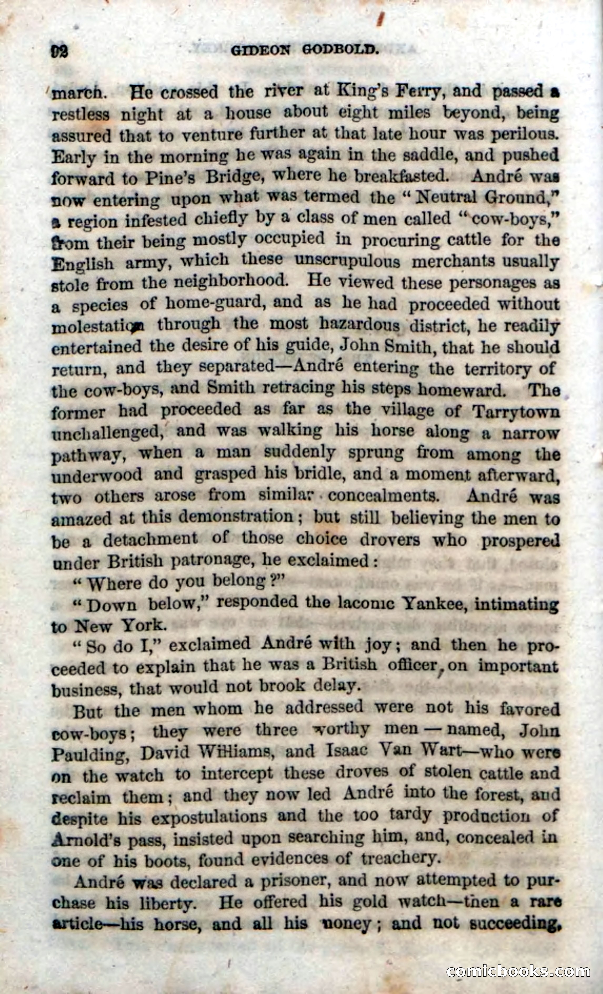 Beadle's Dime Novels No. 37: Godbold, the Spy — page 94 of 130