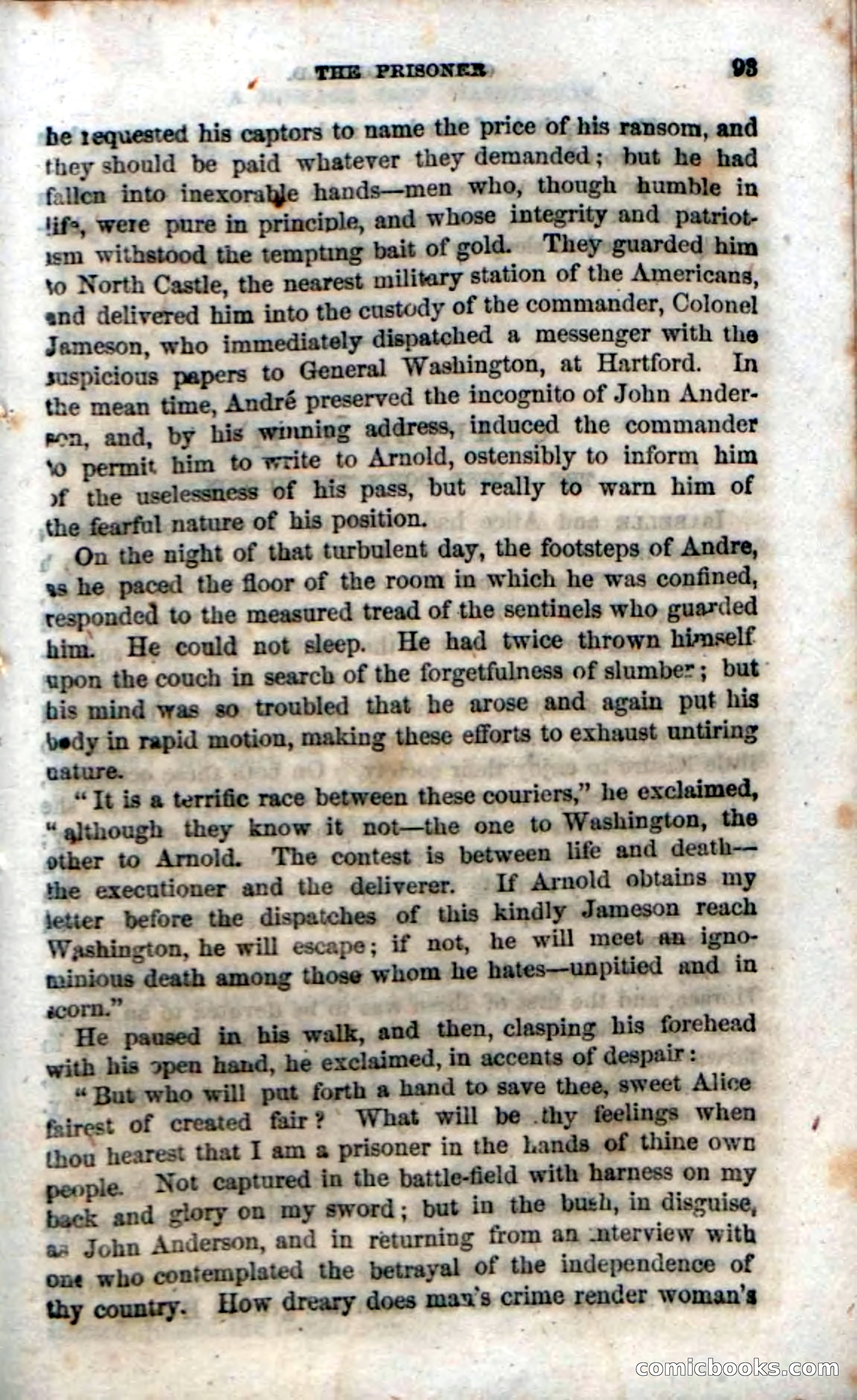 Beadle's Dime Novels No. 37: Godbold, the Spy — page 95 of 130