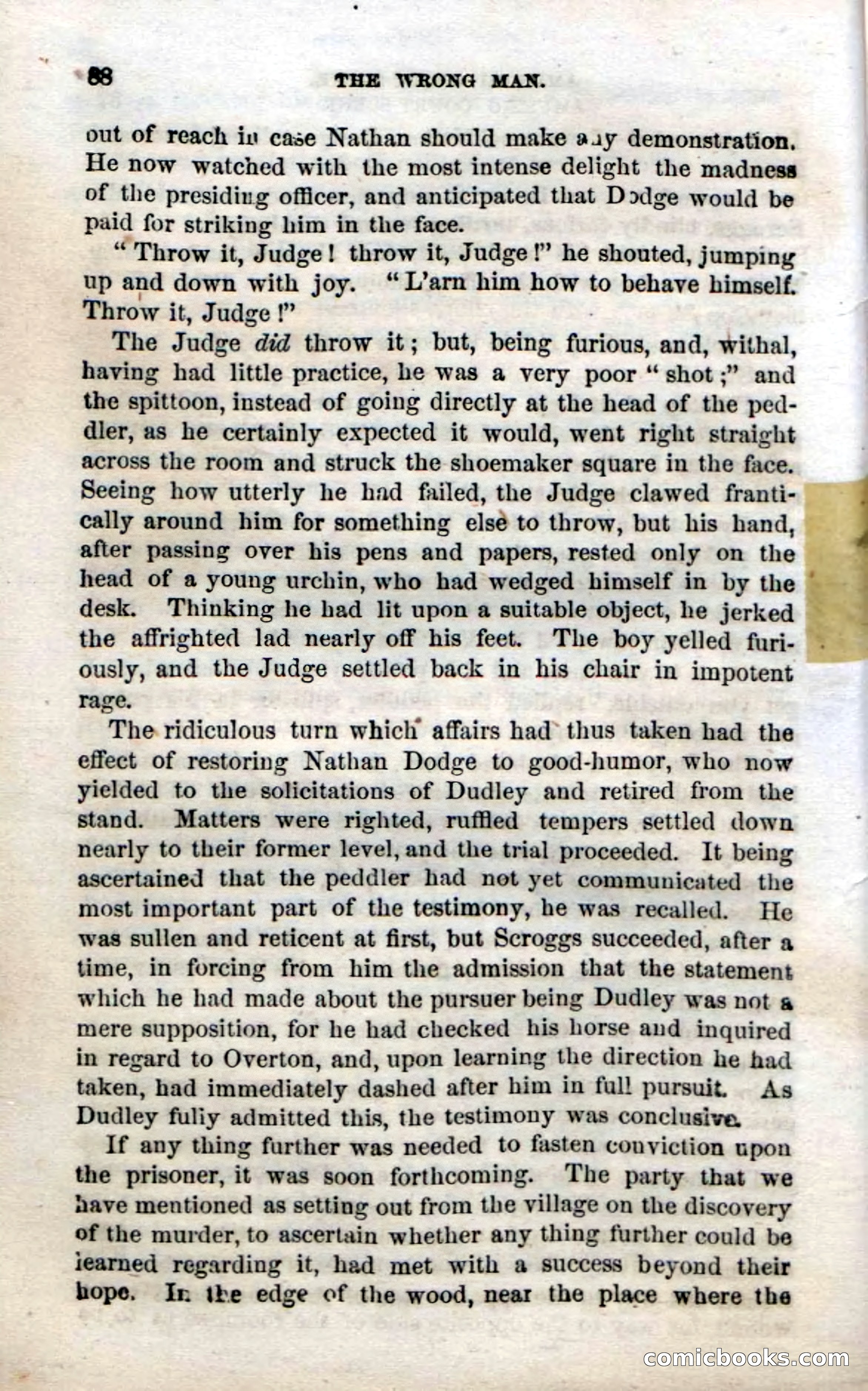 Beadle's Dime Novels No. 38: The Wrong Man — page 86 of 120
