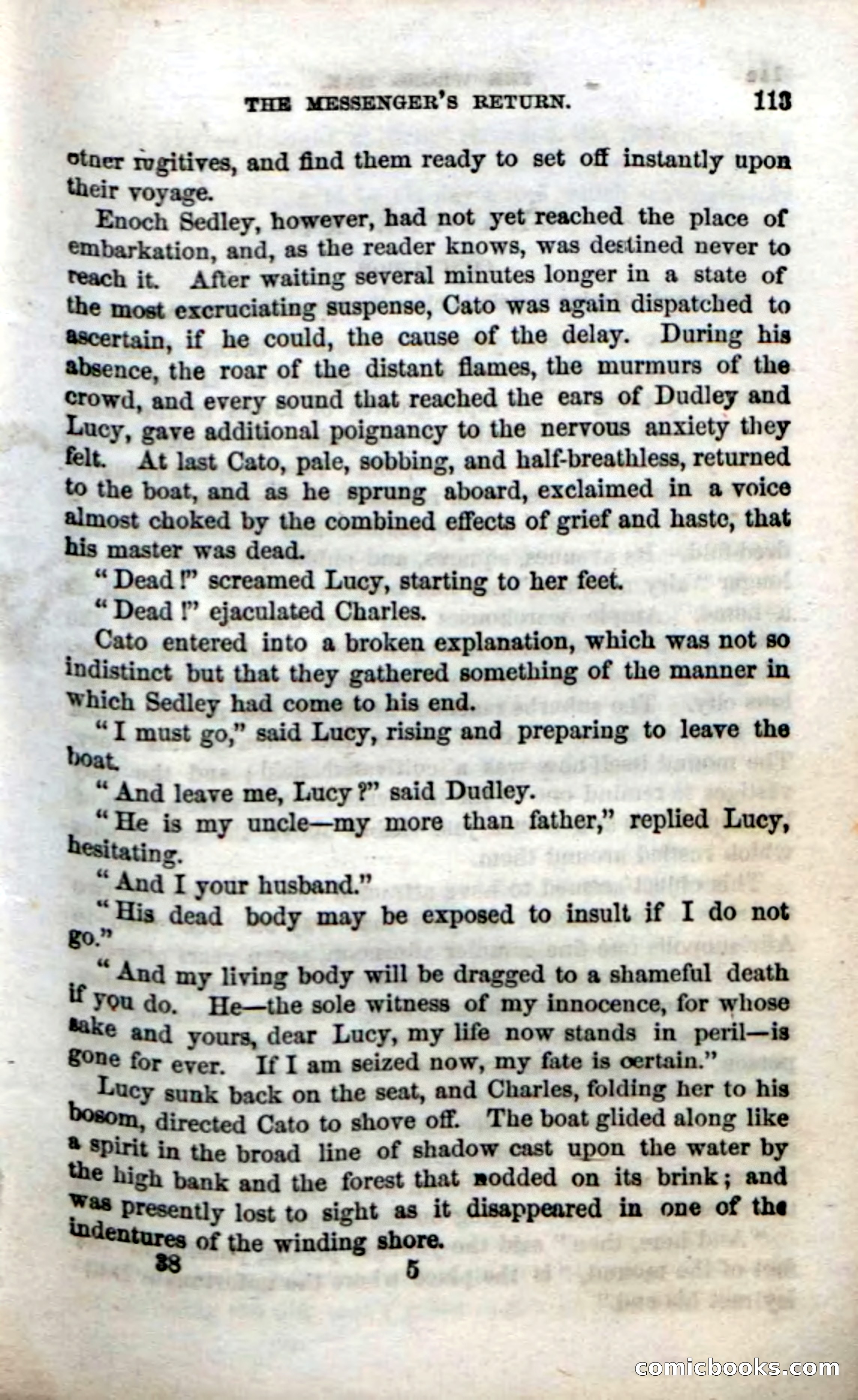 Beadle's Dime Novels No. 38: The Wrong Man — page 111 of 120