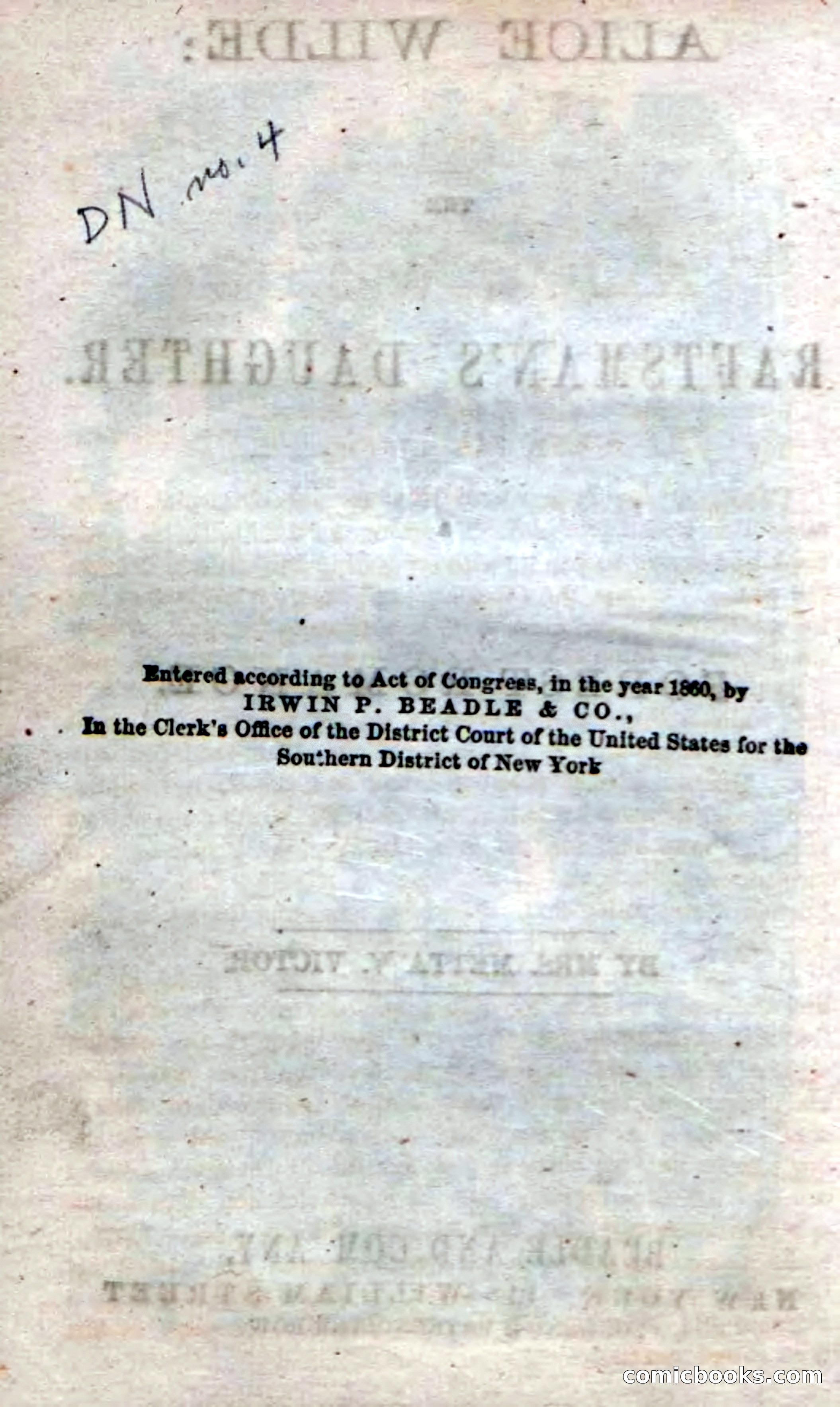 Beadle's Dime Novels No. 4 — page 8 of 123