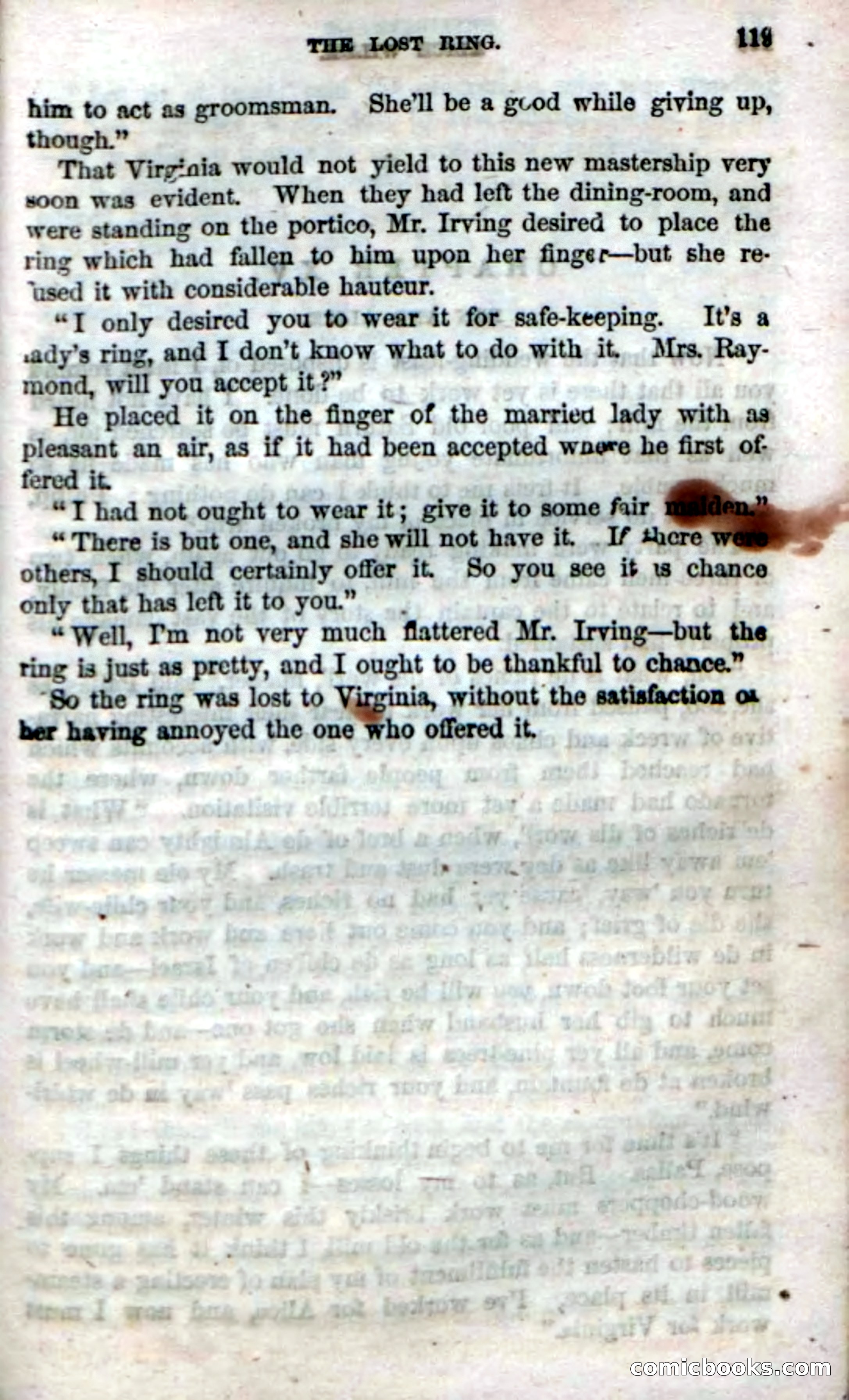 Beadle's Dime Novels No. 4 — page 123 of 123