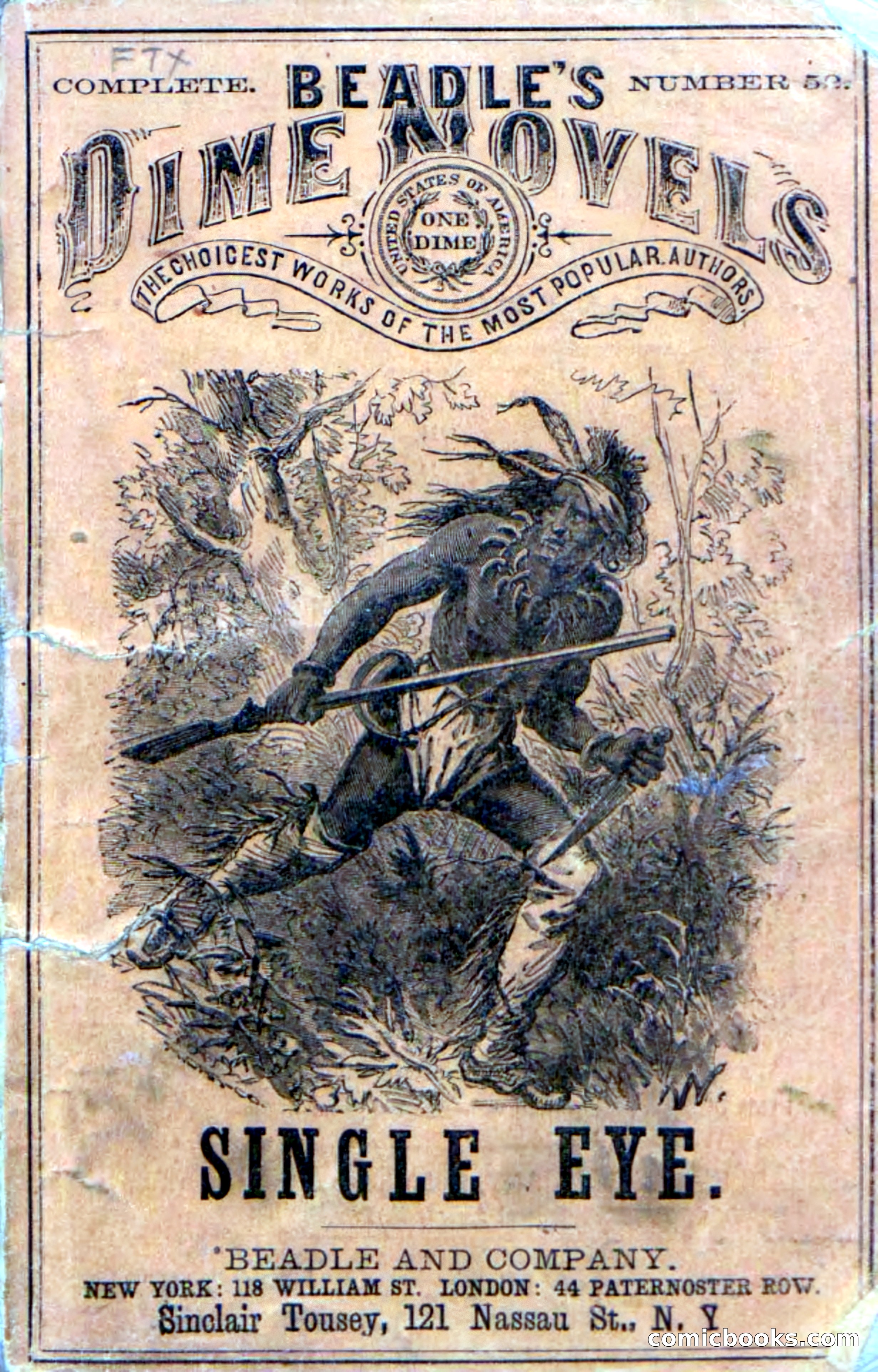 Beadle's Dime Novels No. 52: Single Eye