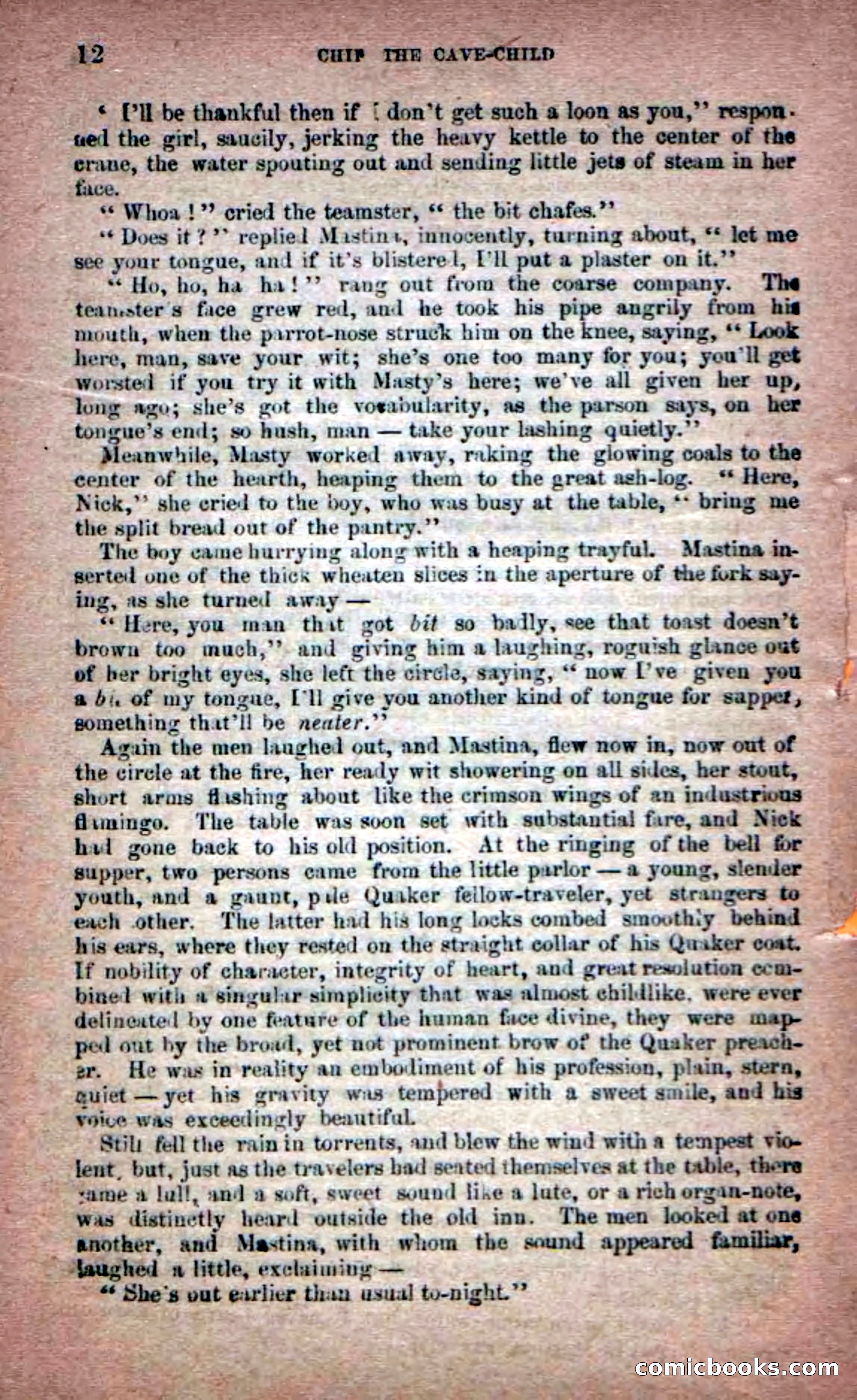 Beadle's Dime Novels No. 6: Chip, the Cave-Child — page 10 of 100