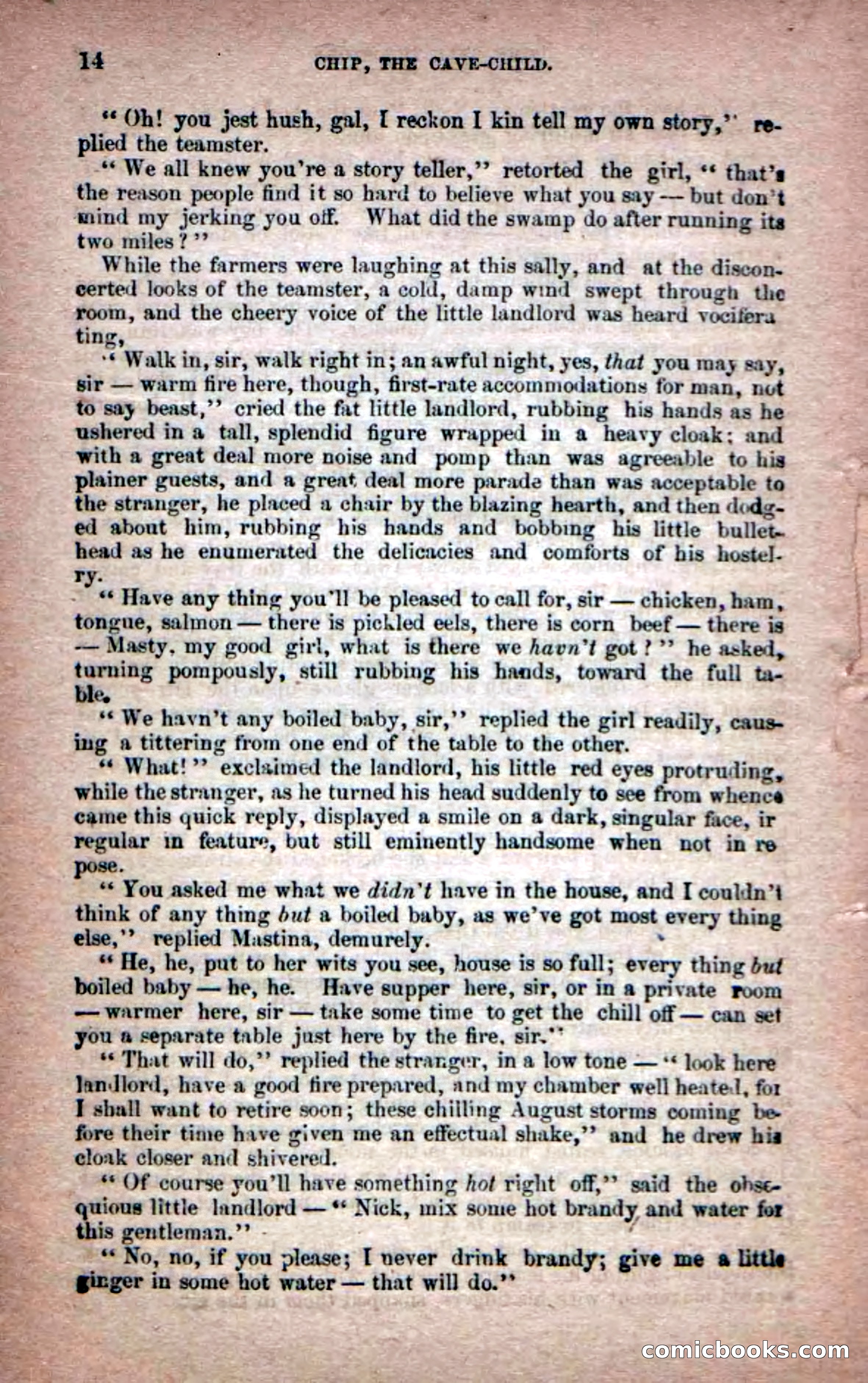 Beadle's Dime Novels No. 6: Chip, the Cave-Child — page 12 of 100