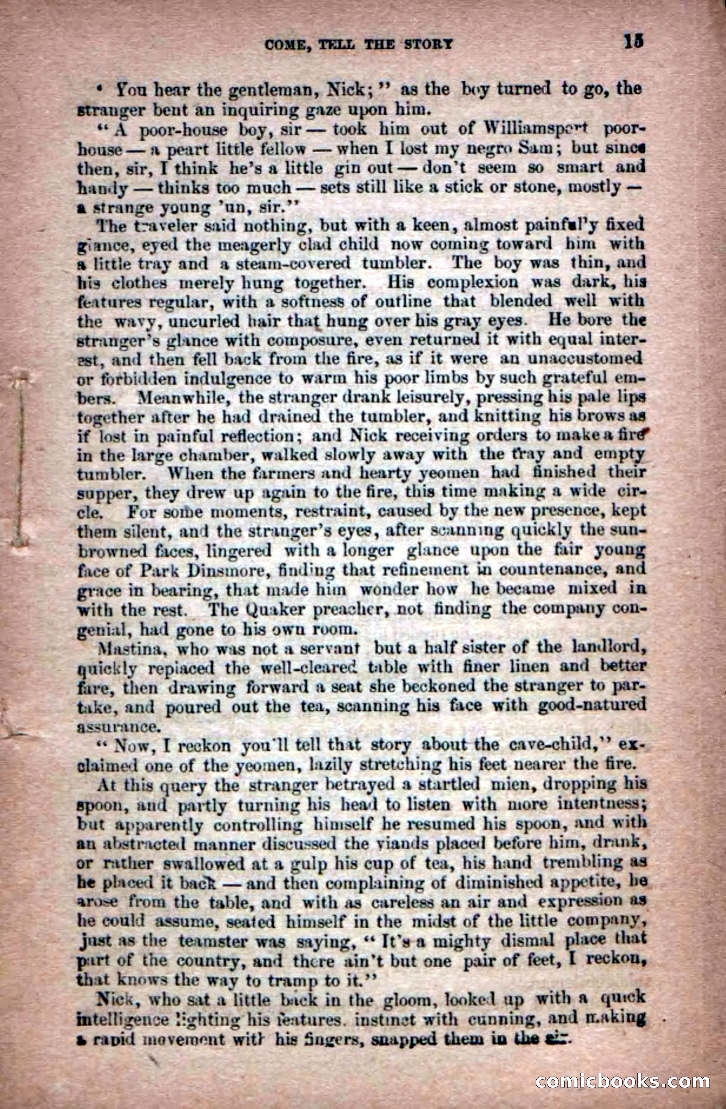 Beadle's Dime Novels No. 6: Chip, the Cave-Child — page 13 of 100