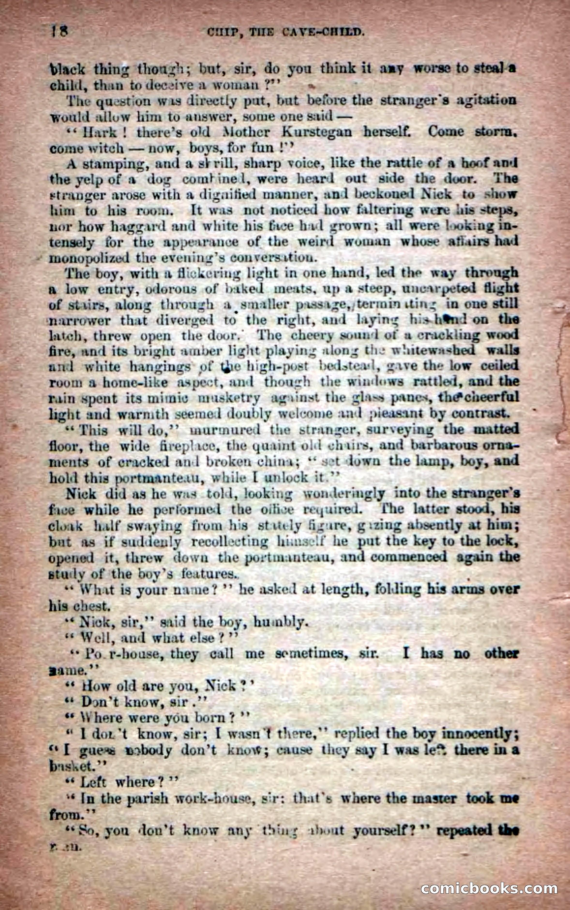 Beadle's Dime Novels No. 6: Chip, the Cave-Child — page 16 of 100