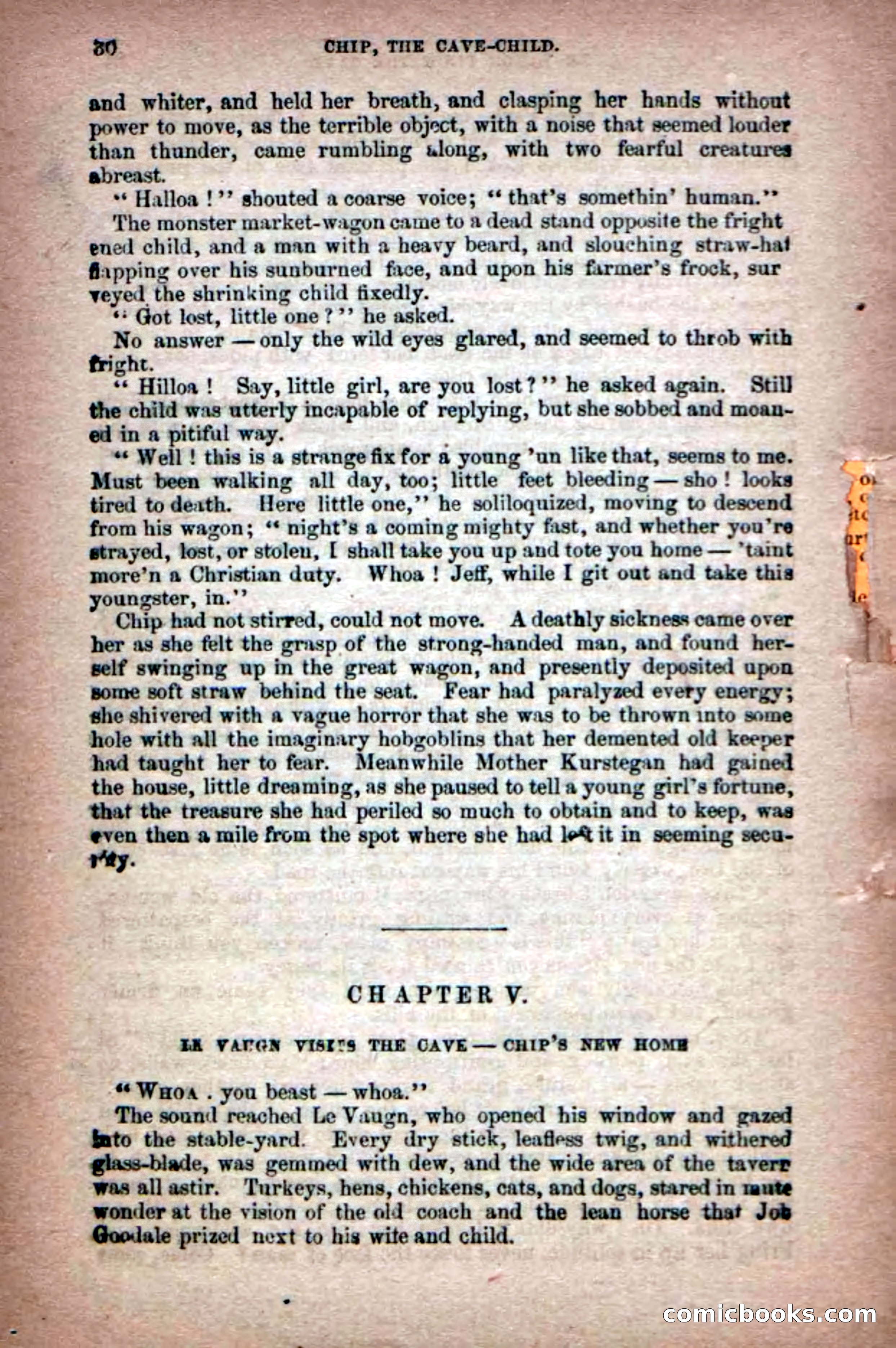 Beadle's Dime Novels No. 6: Chip, the Cave-Child — page 28 of 100