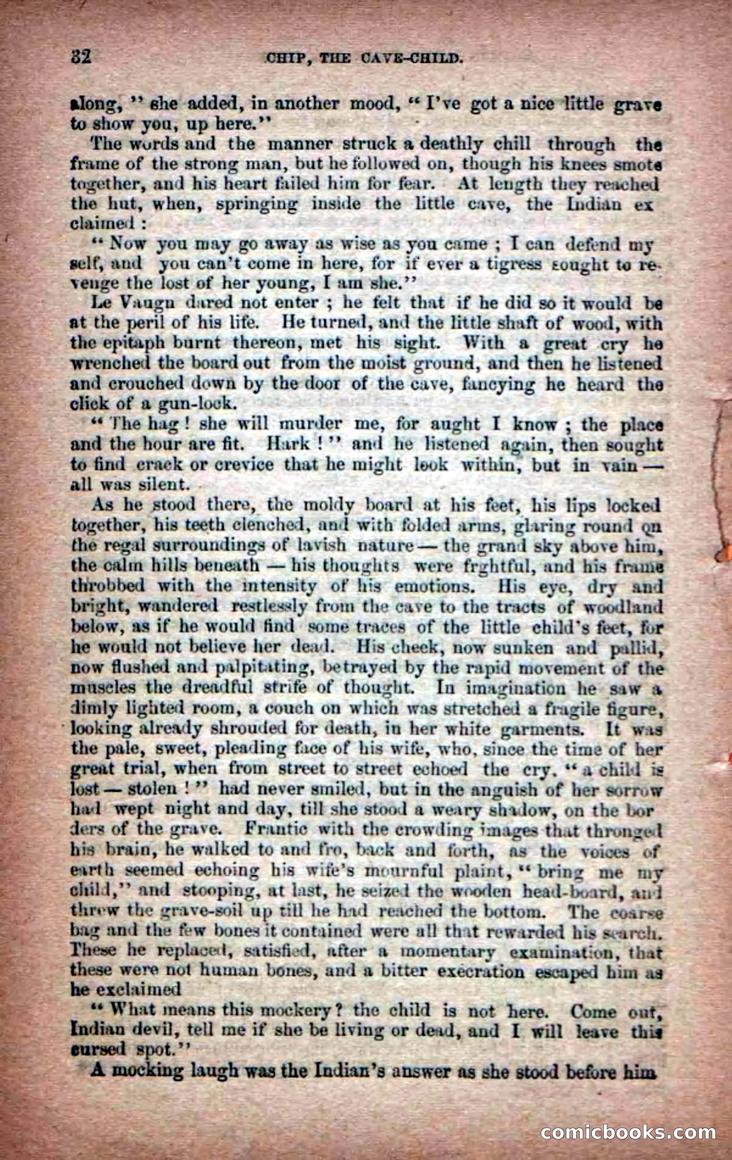 Beadle's Dime Novels No. 6: Chip, the Cave-Child — page 30 of 100