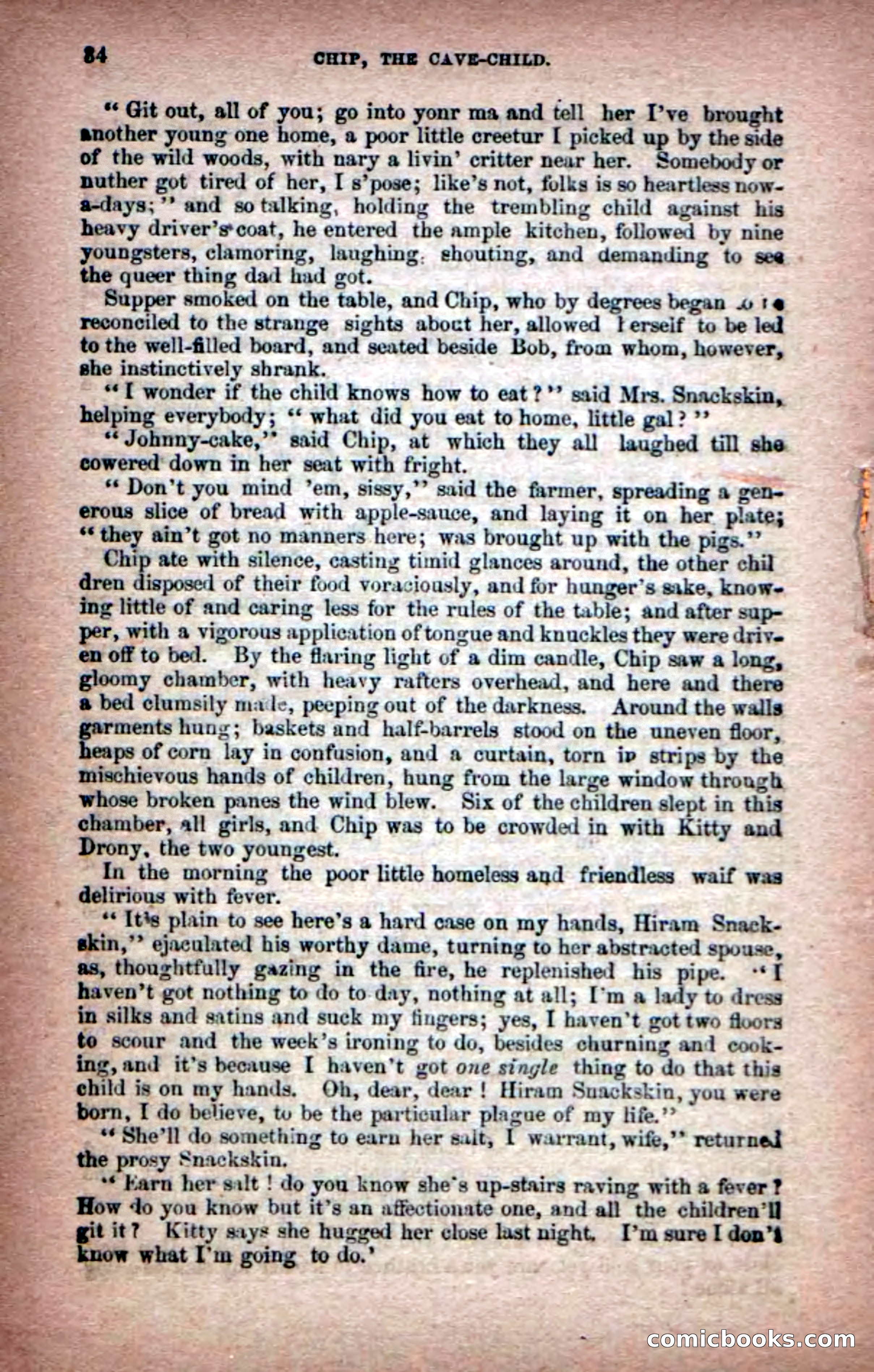 Beadle's Dime Novels No. 6: Chip, the Cave-Child — page 32 of 100