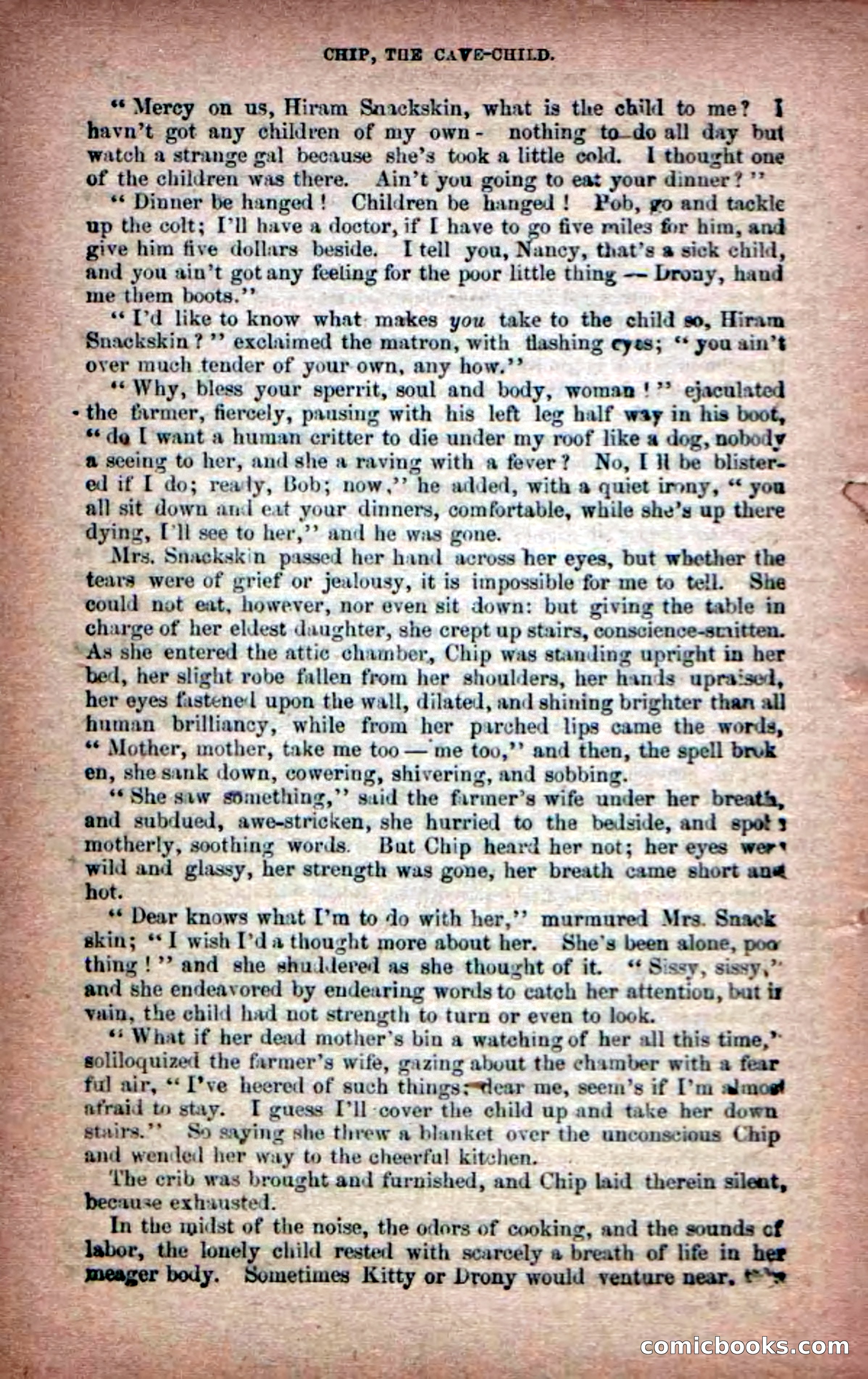 Beadle's Dime Novels No. 6: Chip, the Cave-Child — page 34 of 100