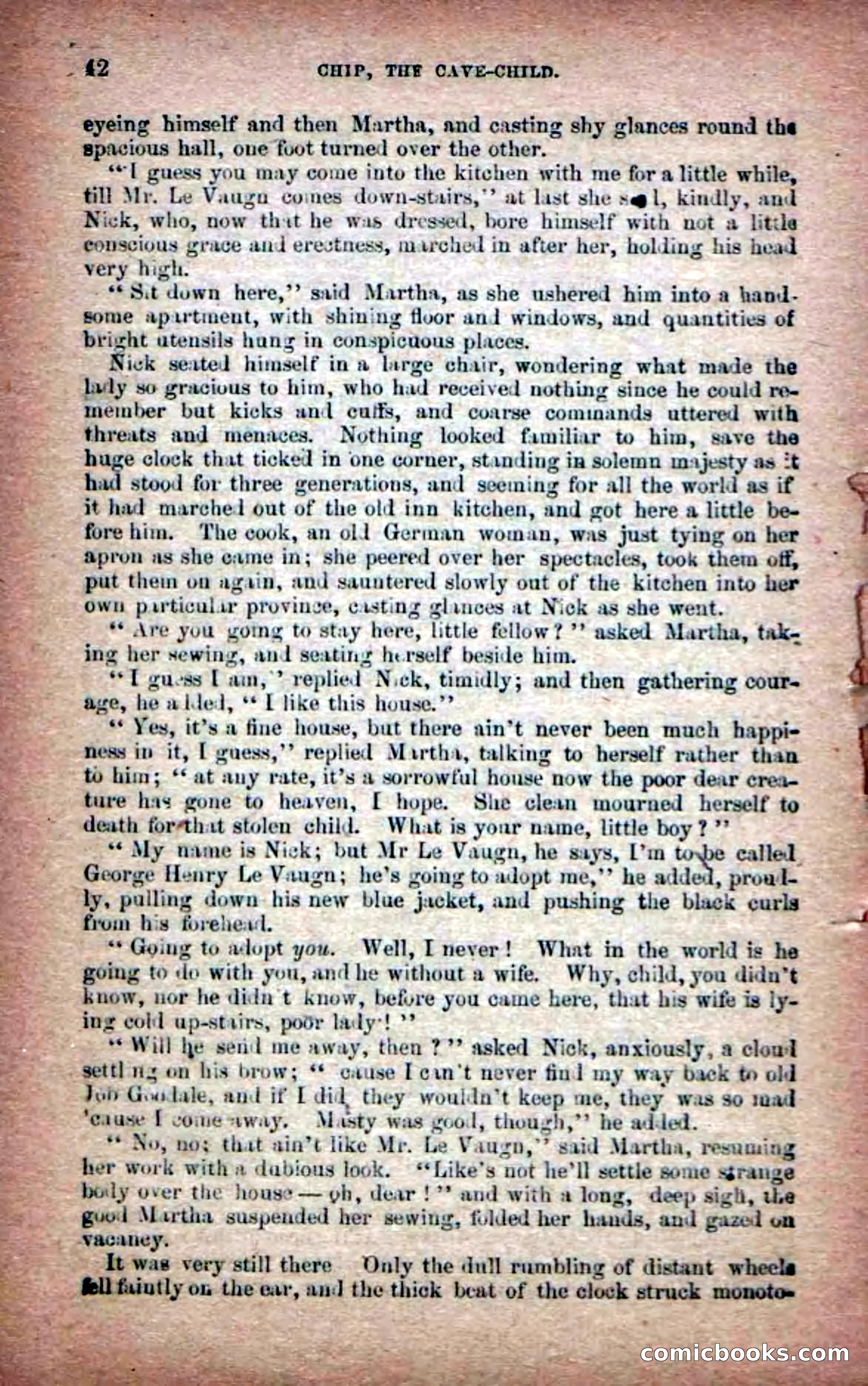 Beadle's Dime Novels No. 6: Chip, the Cave-Child — page 40 of 100
