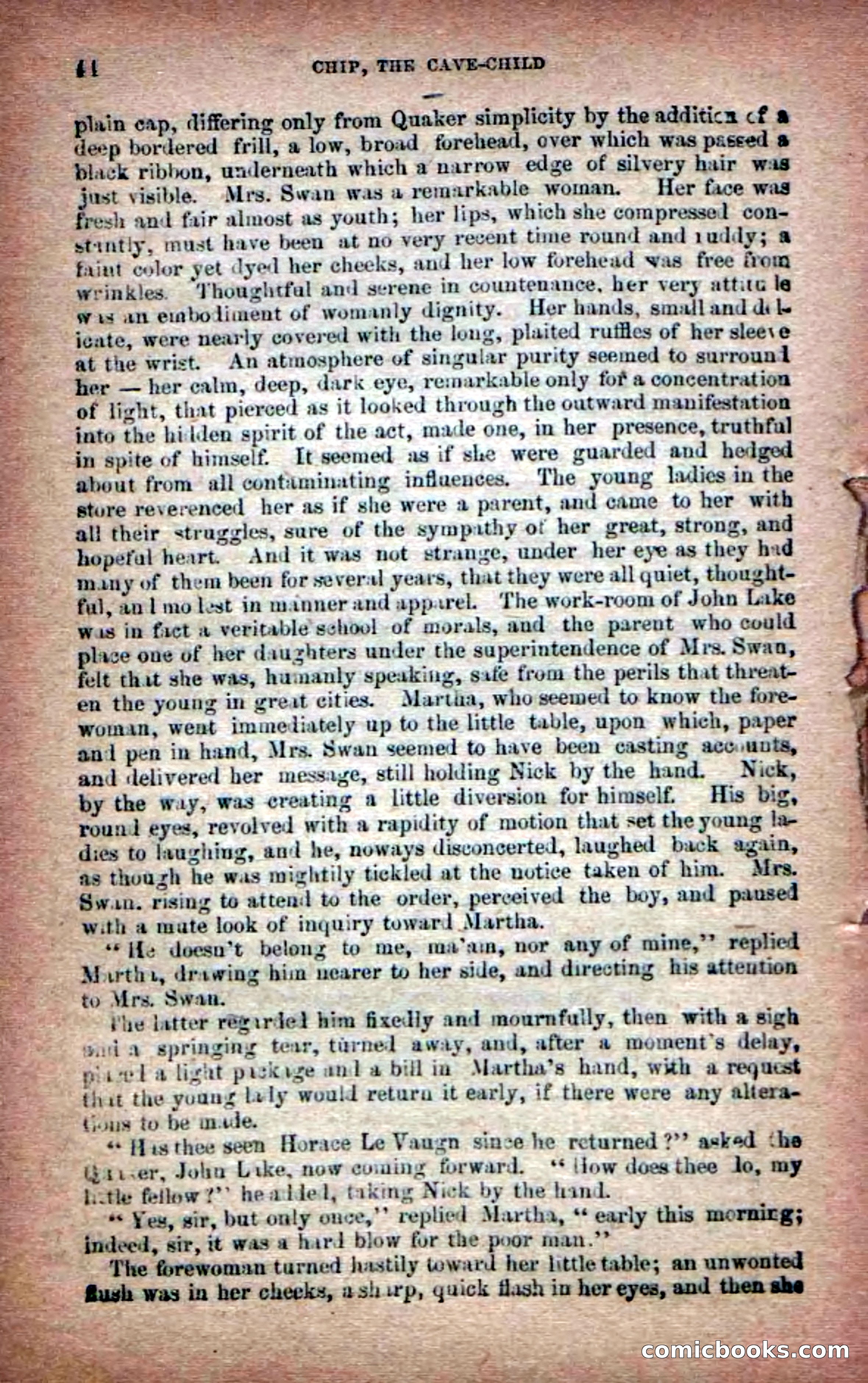Beadle's Dime Novels No. 6: Chip, the Cave-Child — page 42 of 100