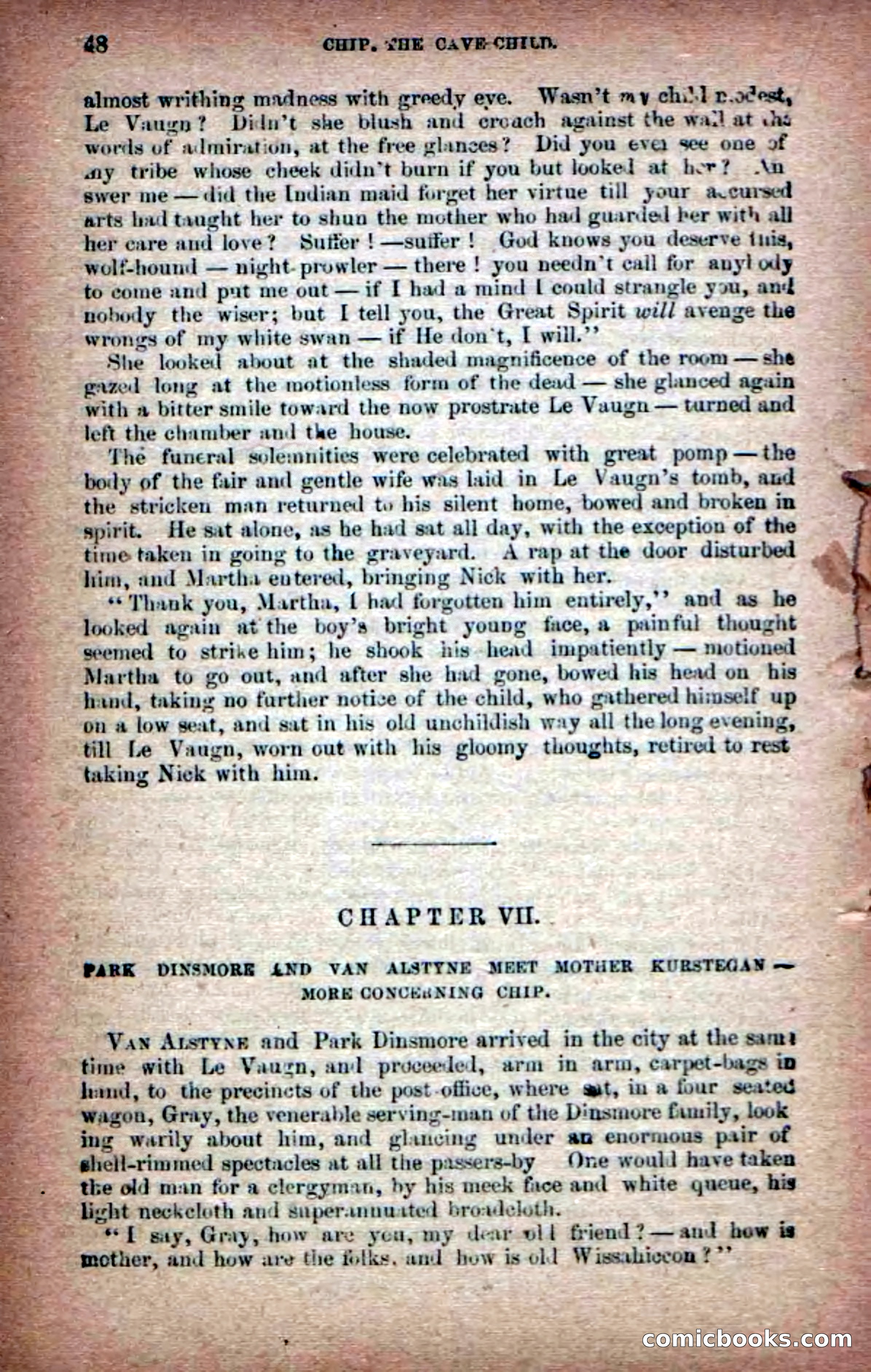 Beadle's Dime Novels No. 6: Chip, the Cave-Child — page 46 of 100