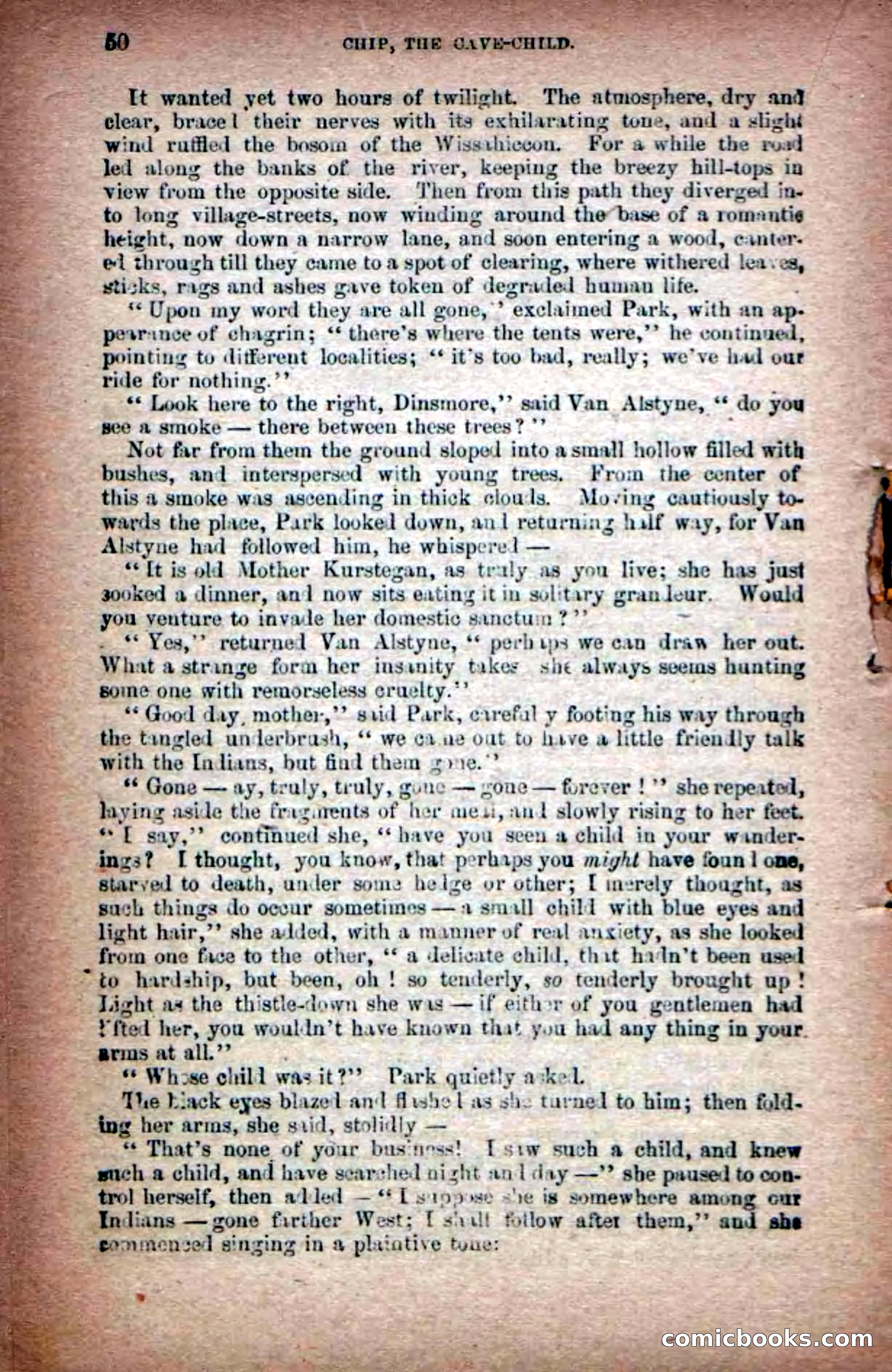 Beadle's Dime Novels No. 6: Chip, the Cave-Child — page 48 of 100