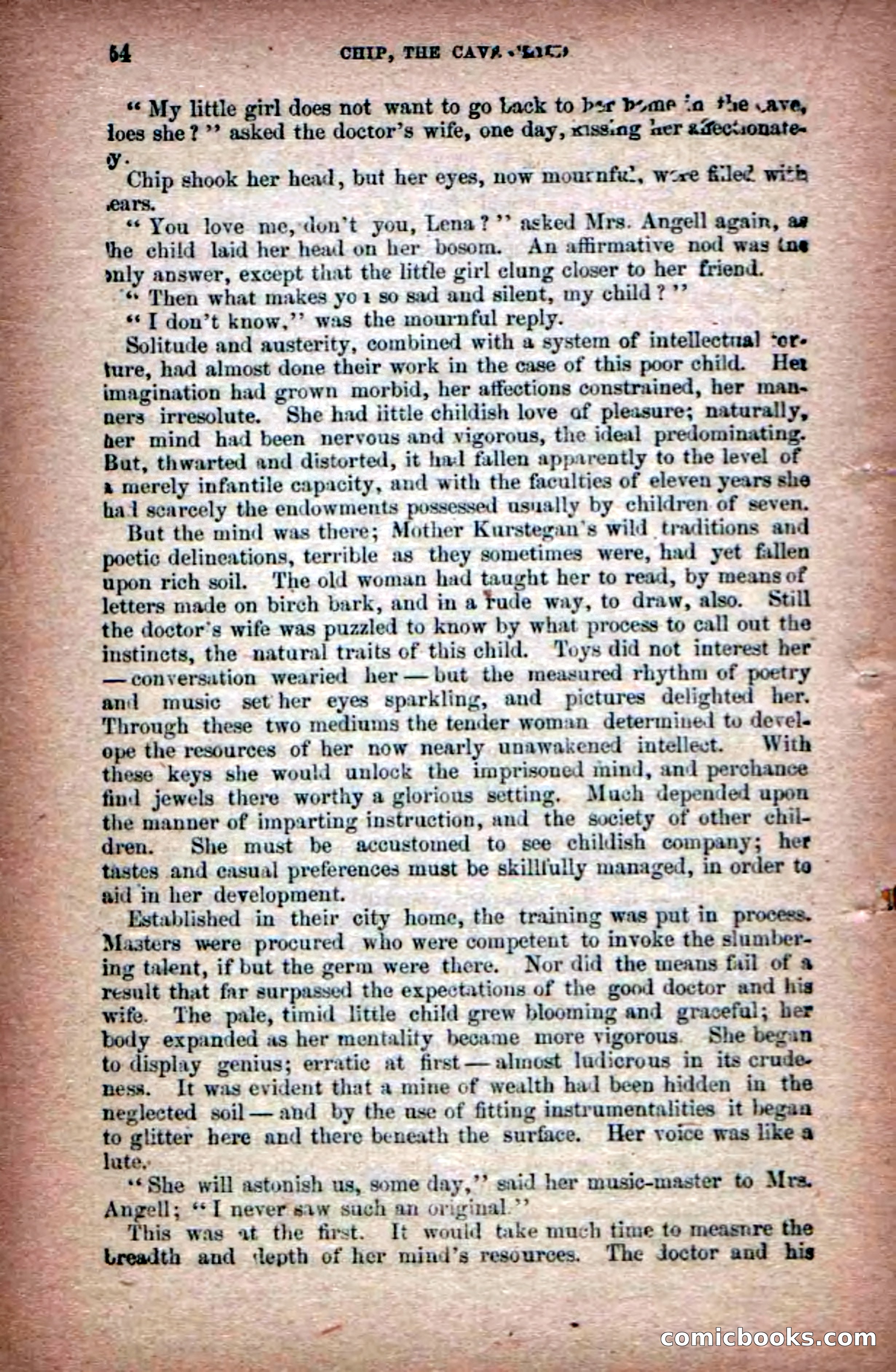 Beadle's Dime Novels No. 6: Chip, the Cave-Child — page 52 of 100