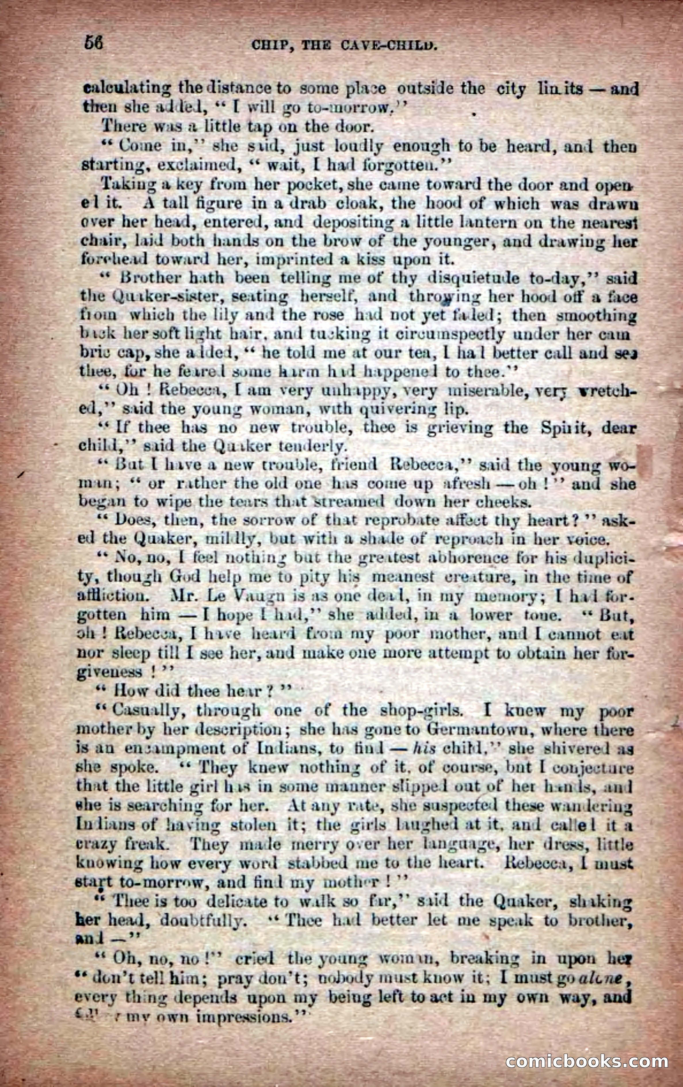 Beadle's Dime Novels No. 6: Chip, the Cave-Child — page 54 of 100