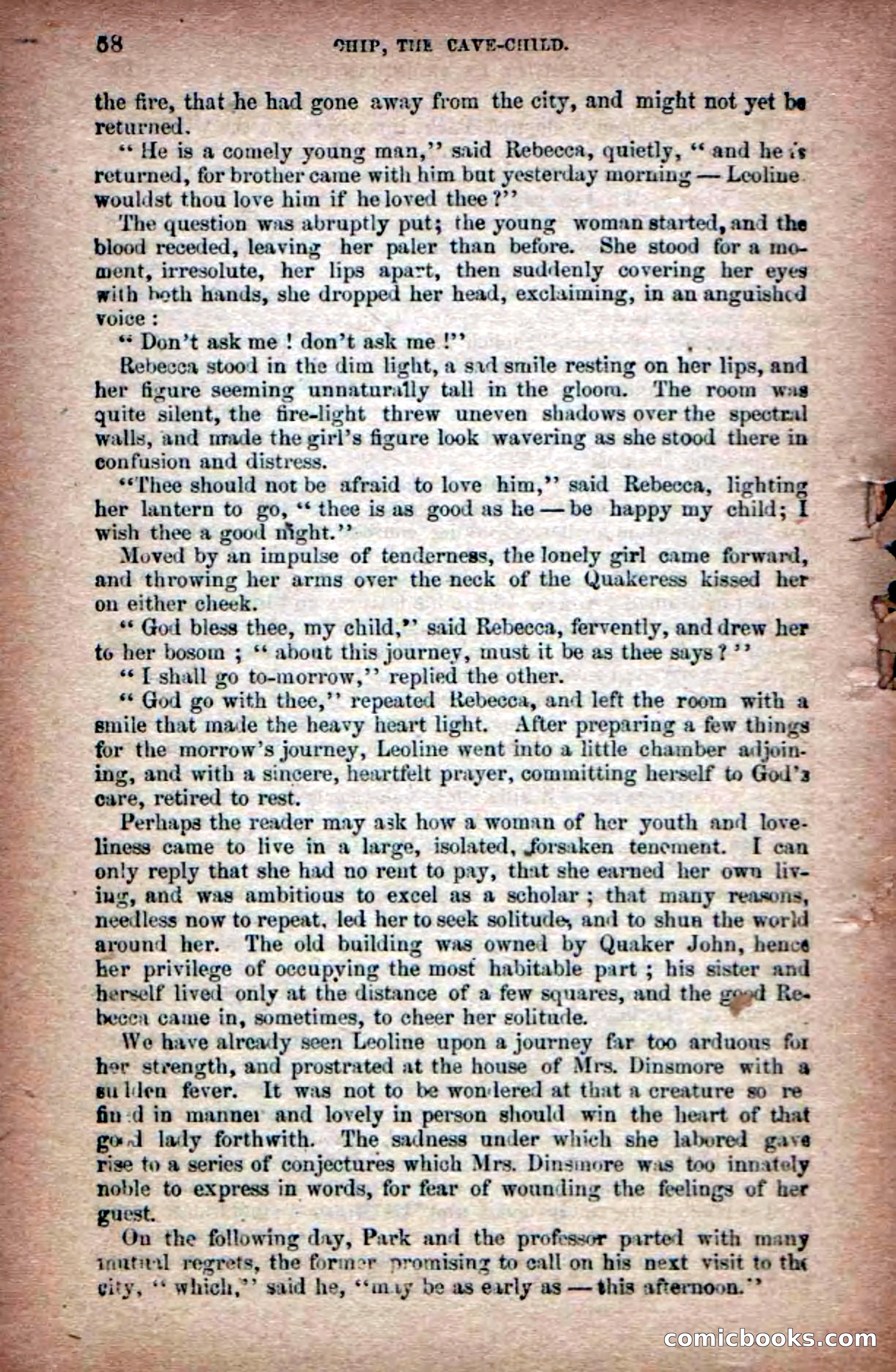 Beadle's Dime Novels No. 6: Chip, the Cave-Child — page 56 of 100