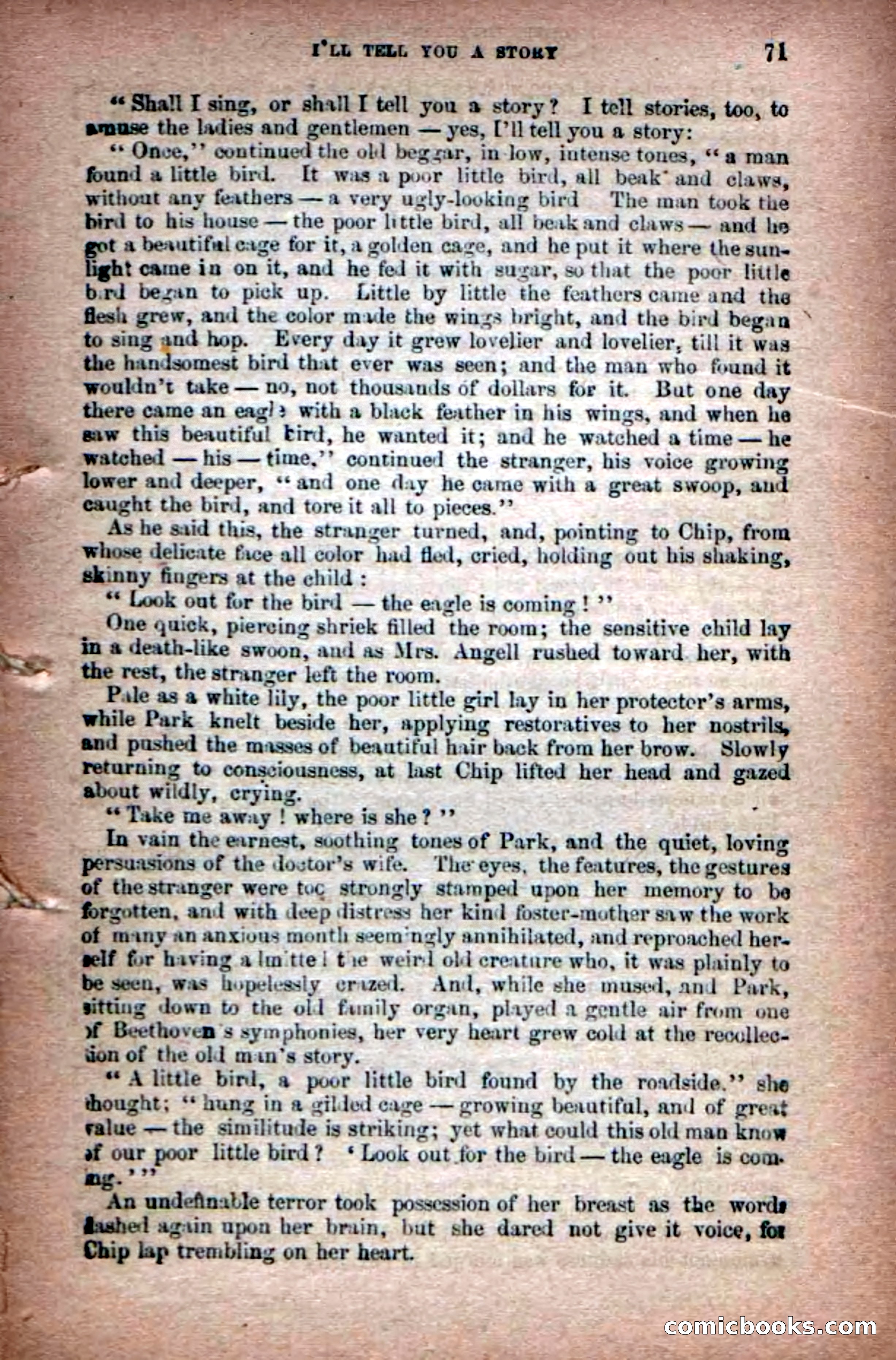 Beadle's Dime Novels No. 6: Chip, the Cave-Child — page 69 of 100