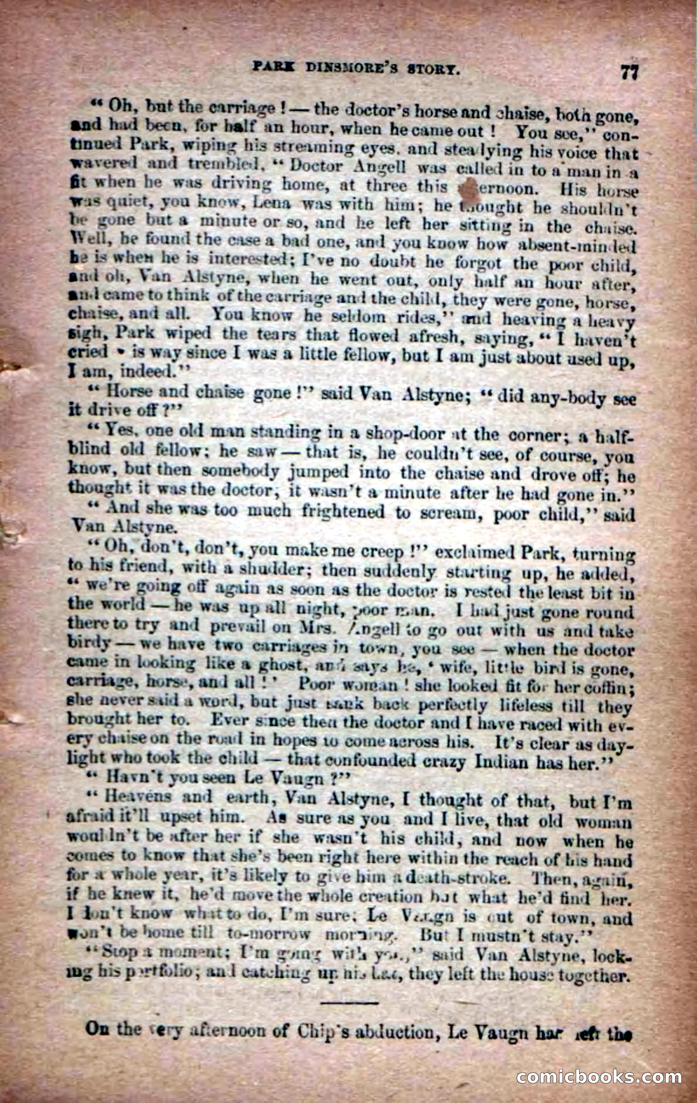 Beadle's Dime Novels No. 6: Chip, the Cave-Child — page 75 of 100