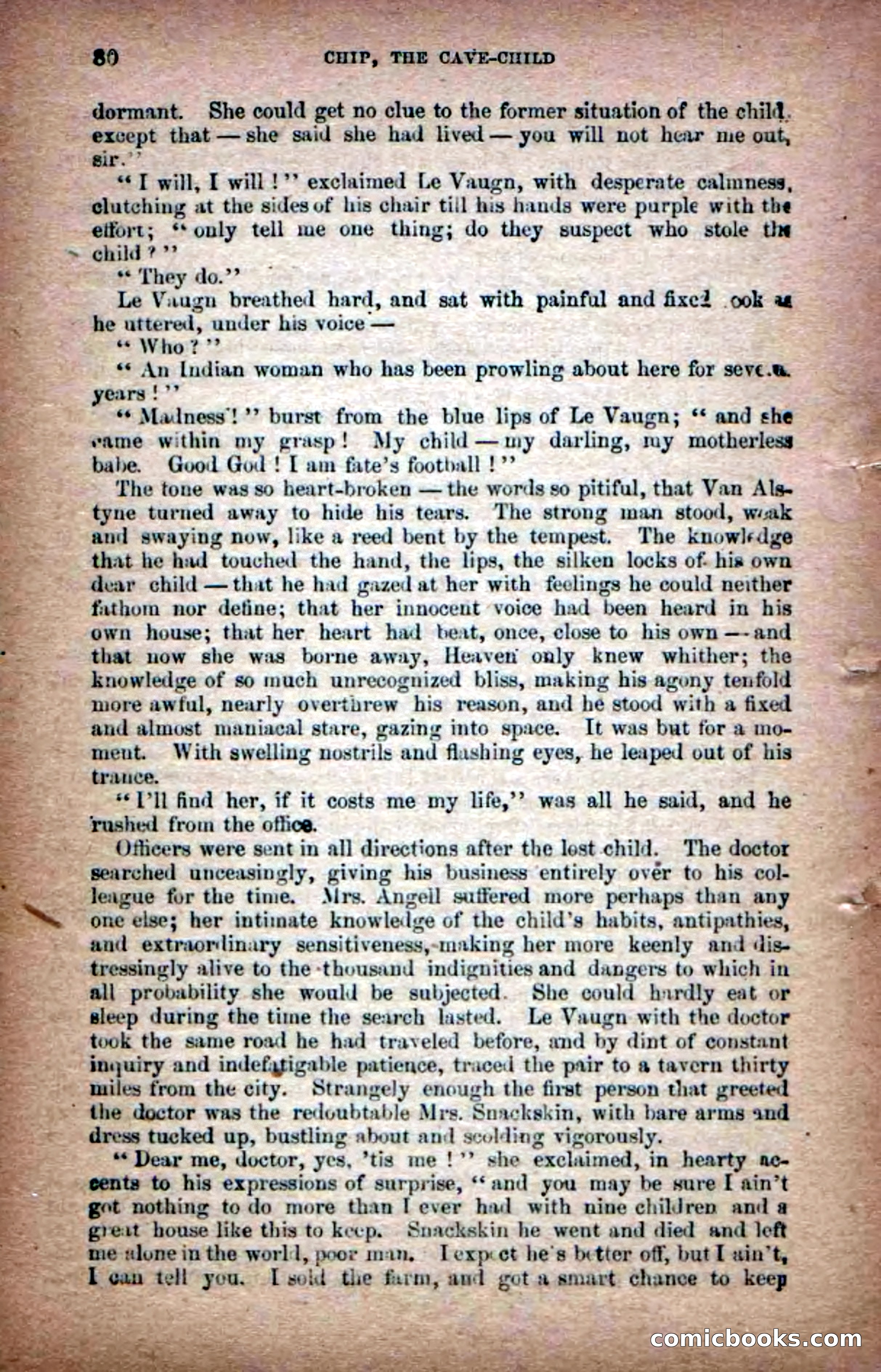 Beadle's Dime Novels No. 6: Chip, the Cave-Child — page 78 of 100