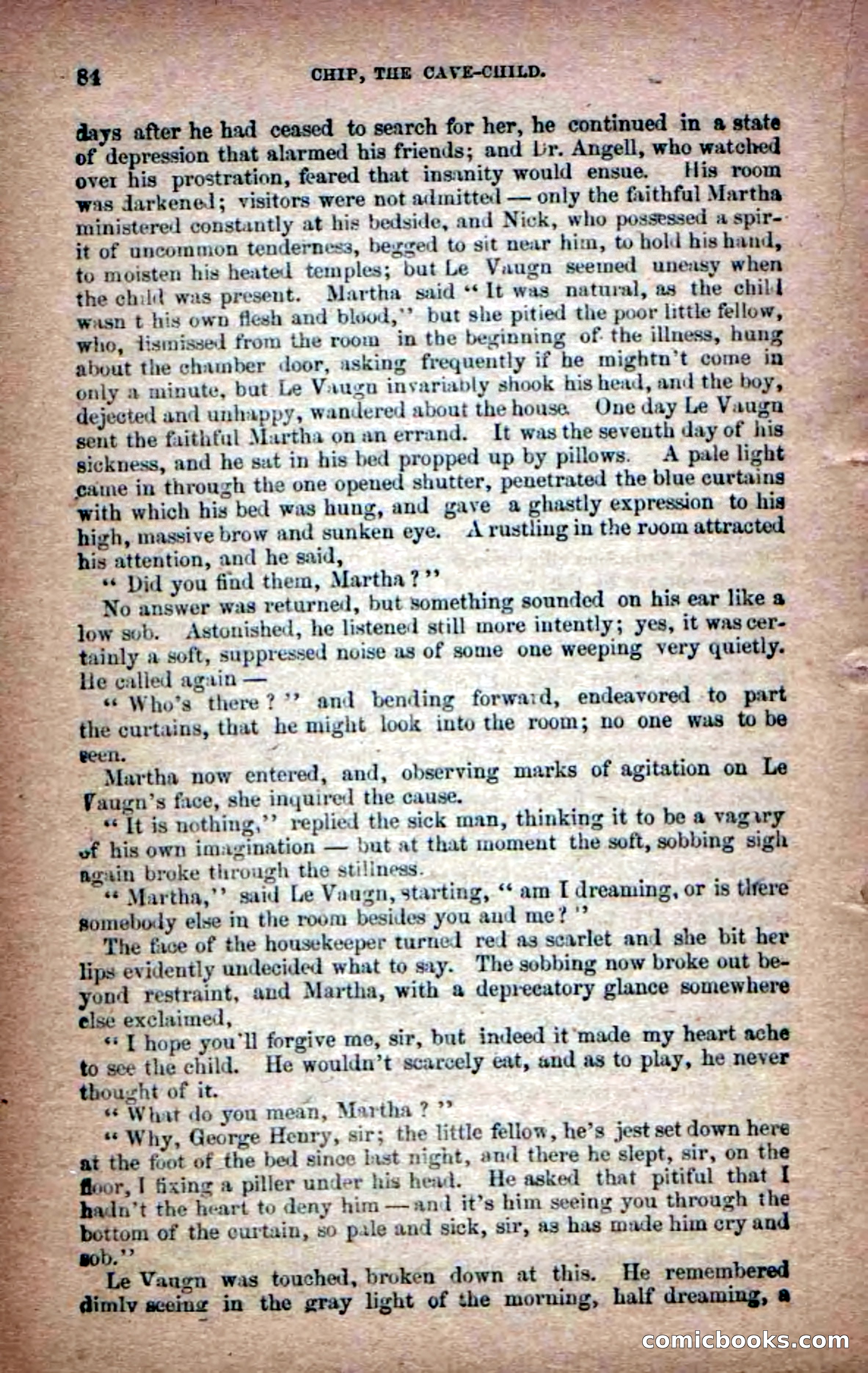 Beadle's Dime Novels No. 6: Chip, the Cave-Child — page 82 of 100