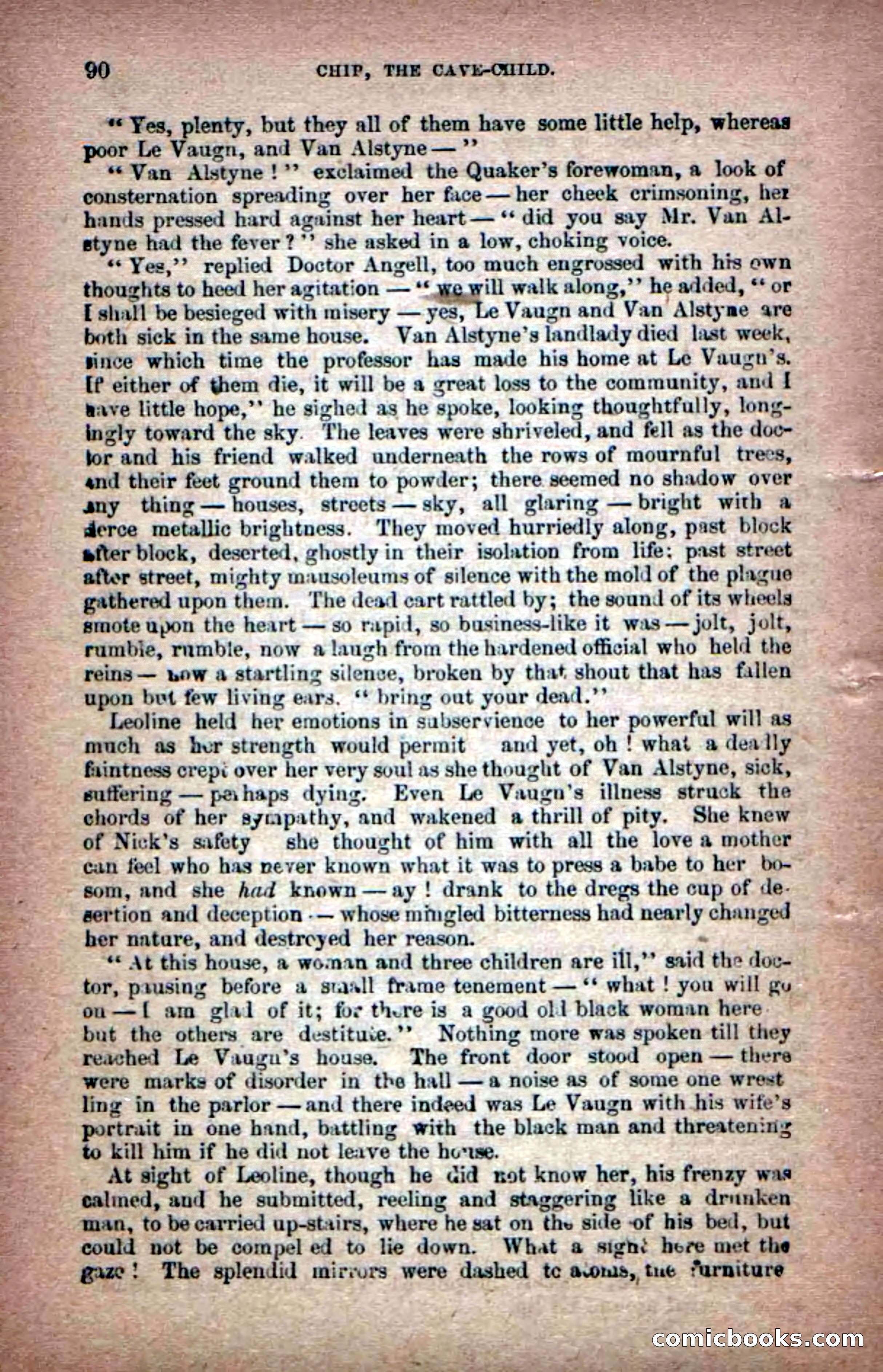 Beadle's Dime Novels No. 6: Chip, the Cave-Child — page 88 of 100