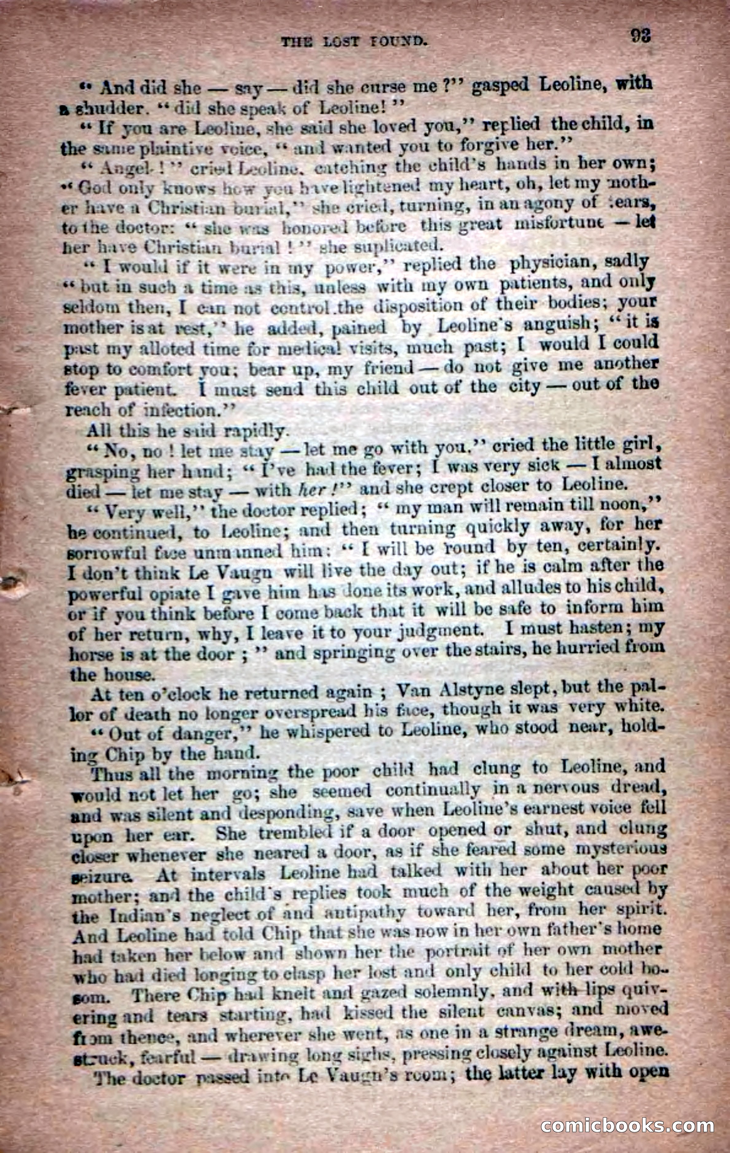 Beadle's Dime Novels No. 6: Chip, the Cave-Child — page 91 of 100