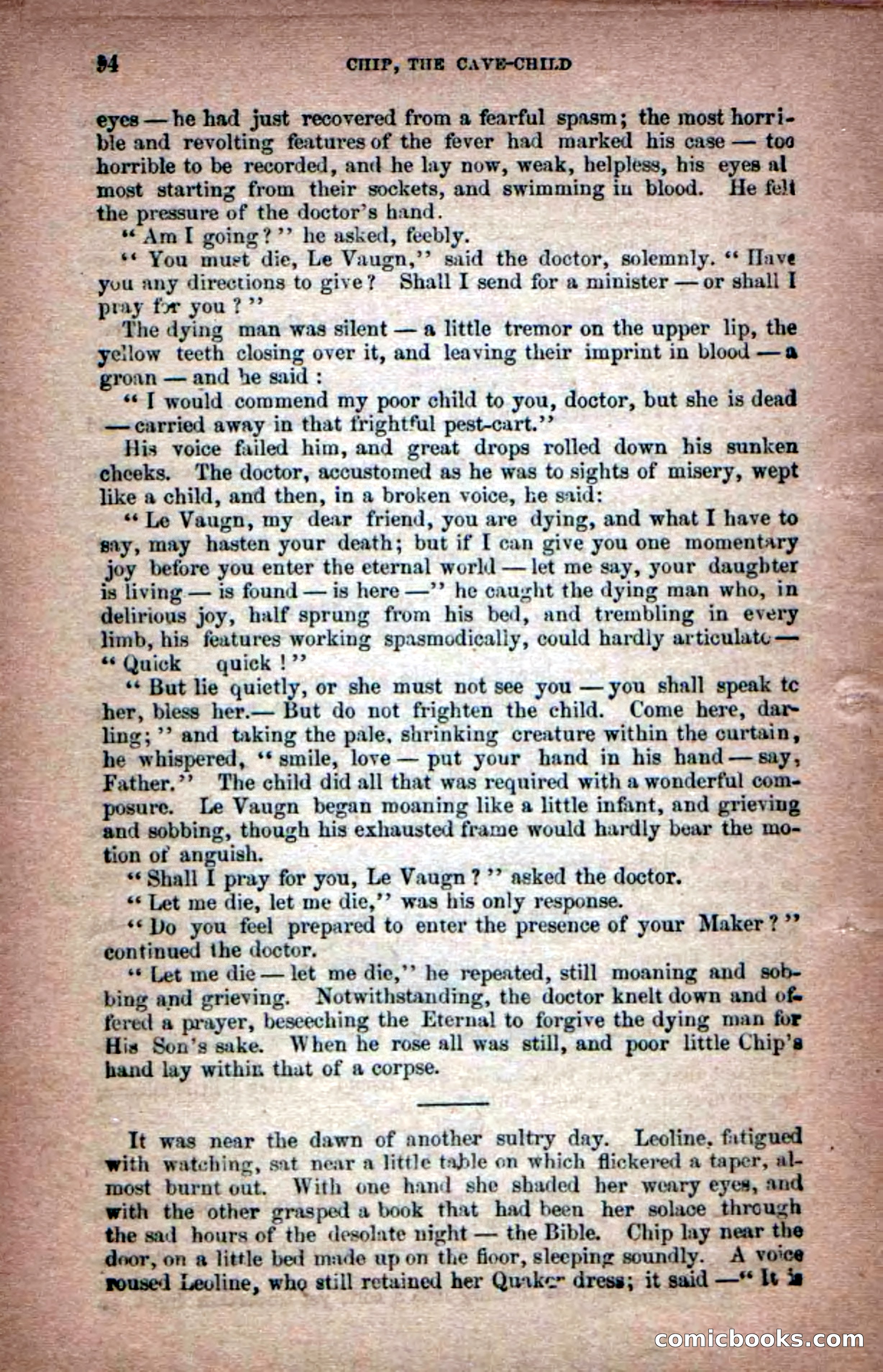 Beadle's Dime Novels No. 6: Chip, the Cave-Child — page 92 of 100