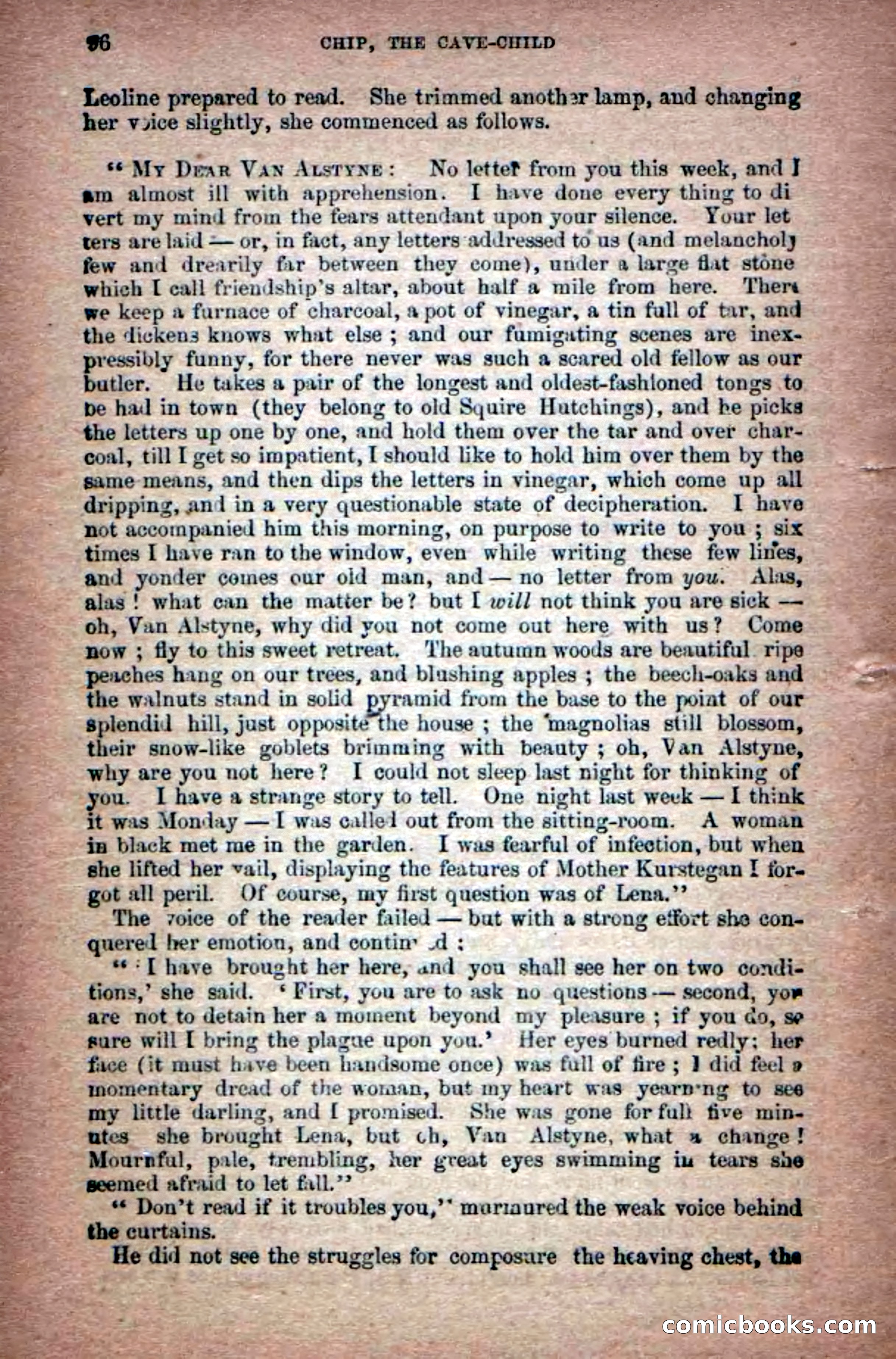 Beadle's Dime Novels No. 6: Chip, the Cave-Child — page 94 of 100