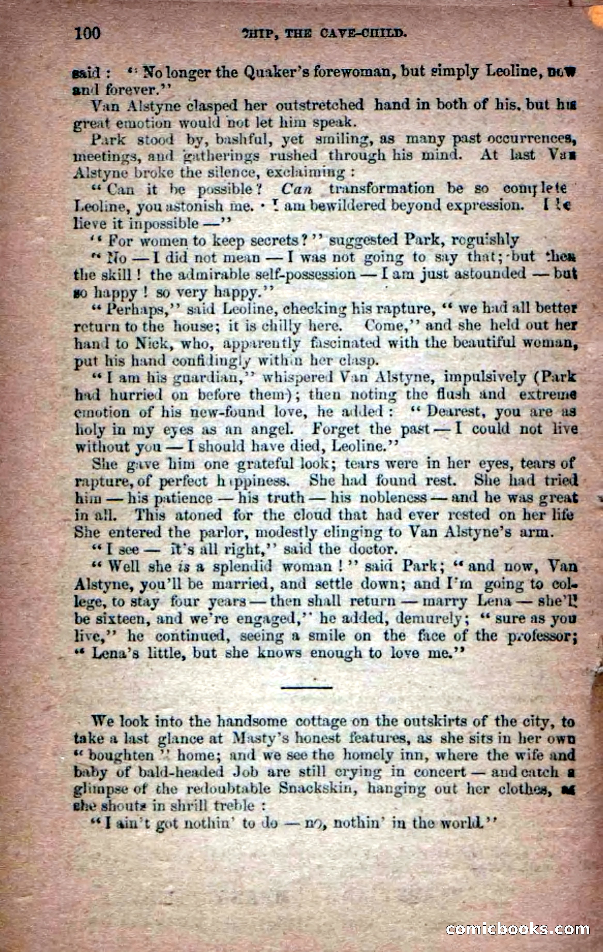 Beadle's Dime Novels No. 6: Chip, the Cave-Child — page 98 of 100