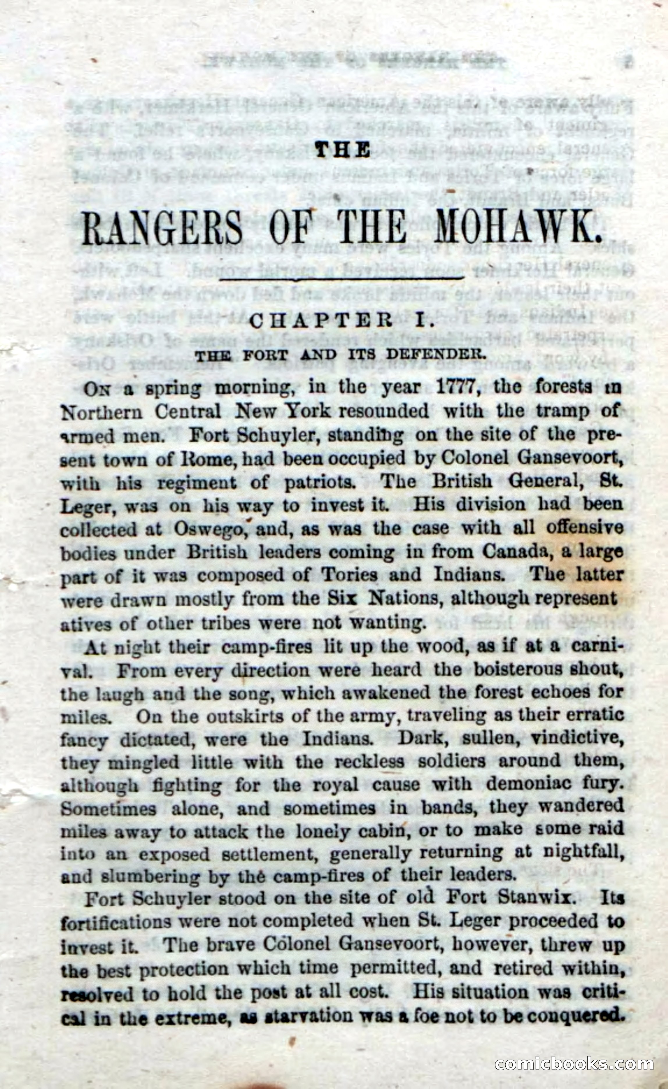 The Rangers of the Mohawk — page 7 of 100