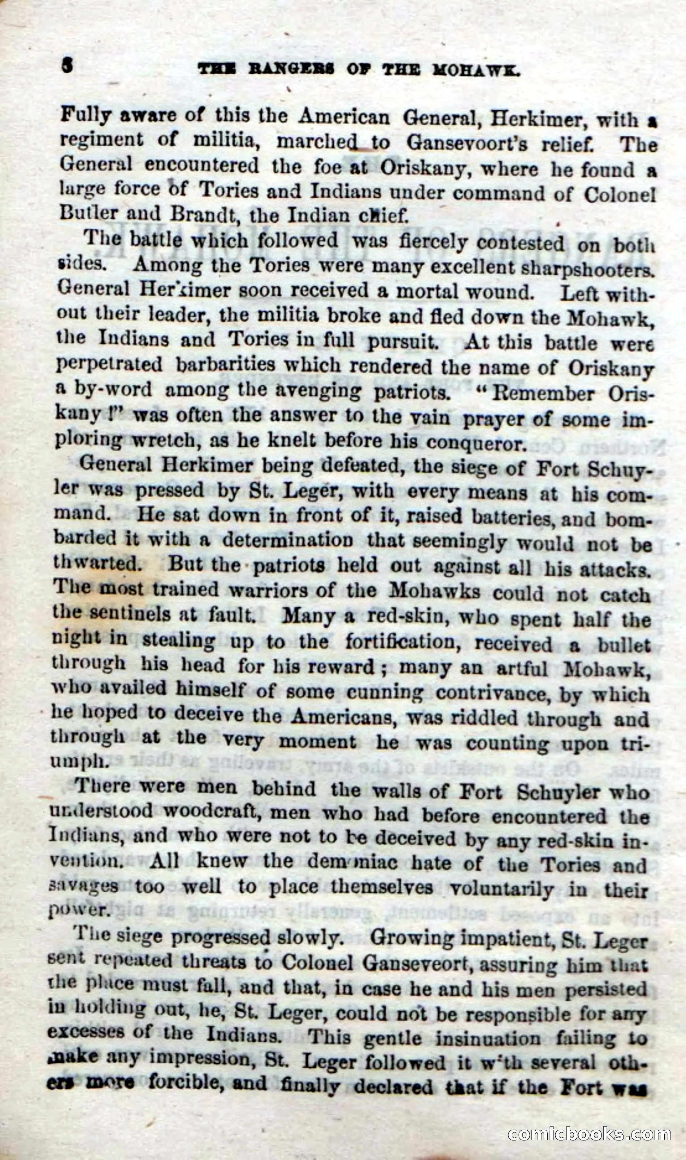 The Rangers of the Mohawk — page 8 of 100