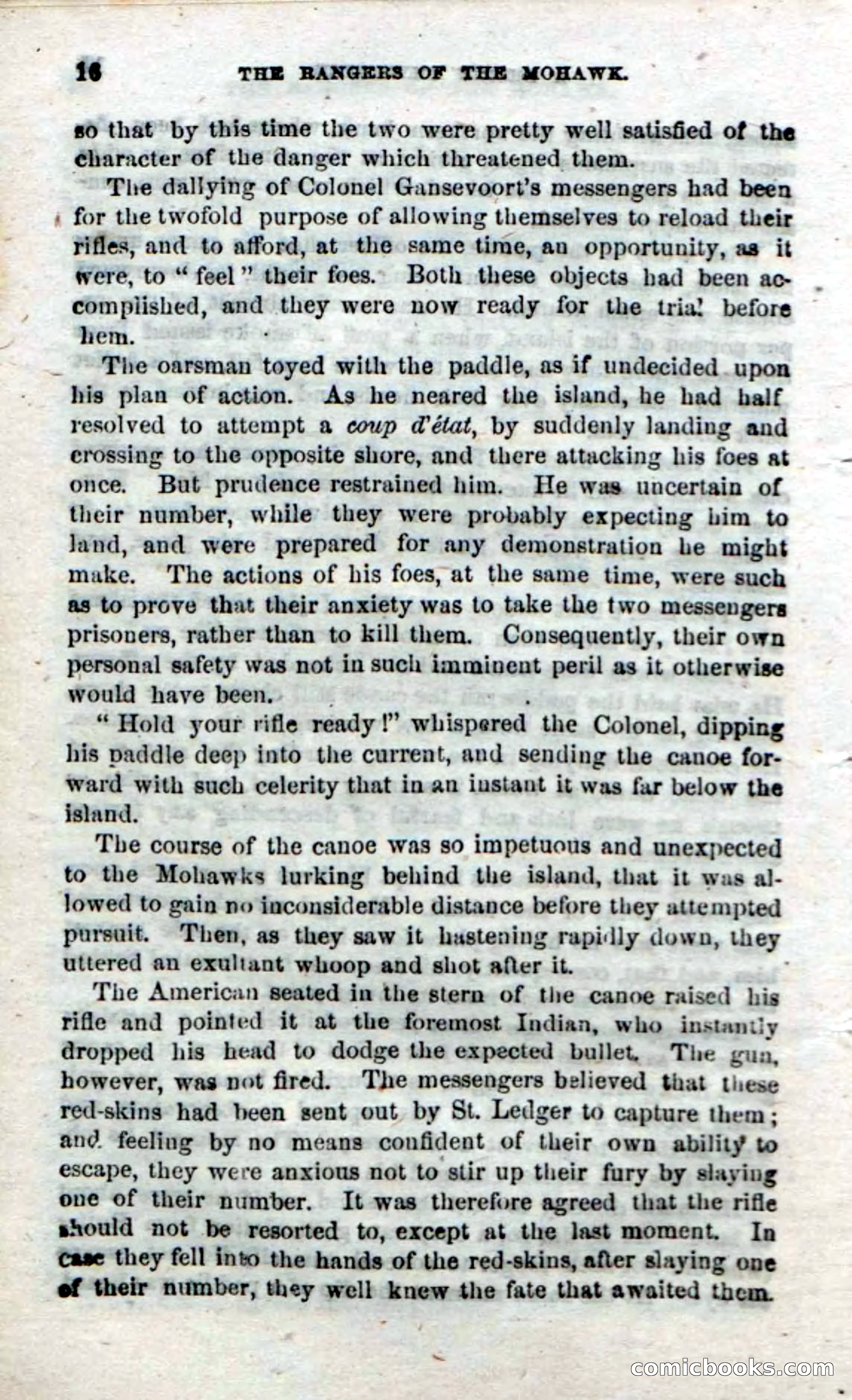 The Rangers of the Mohawk — page 18 of 100