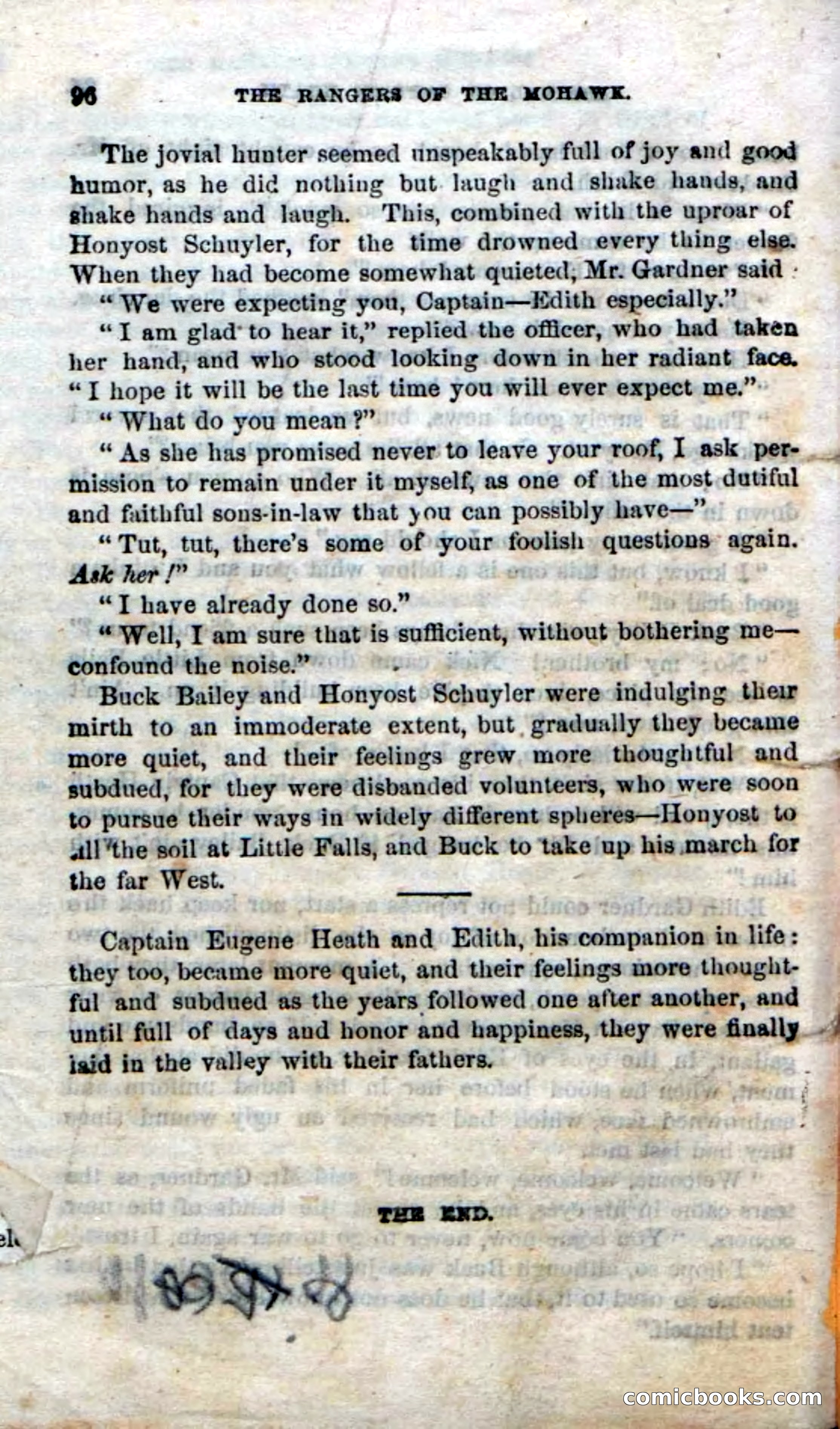 The Rangers of the Mohawk — page 98 of 100