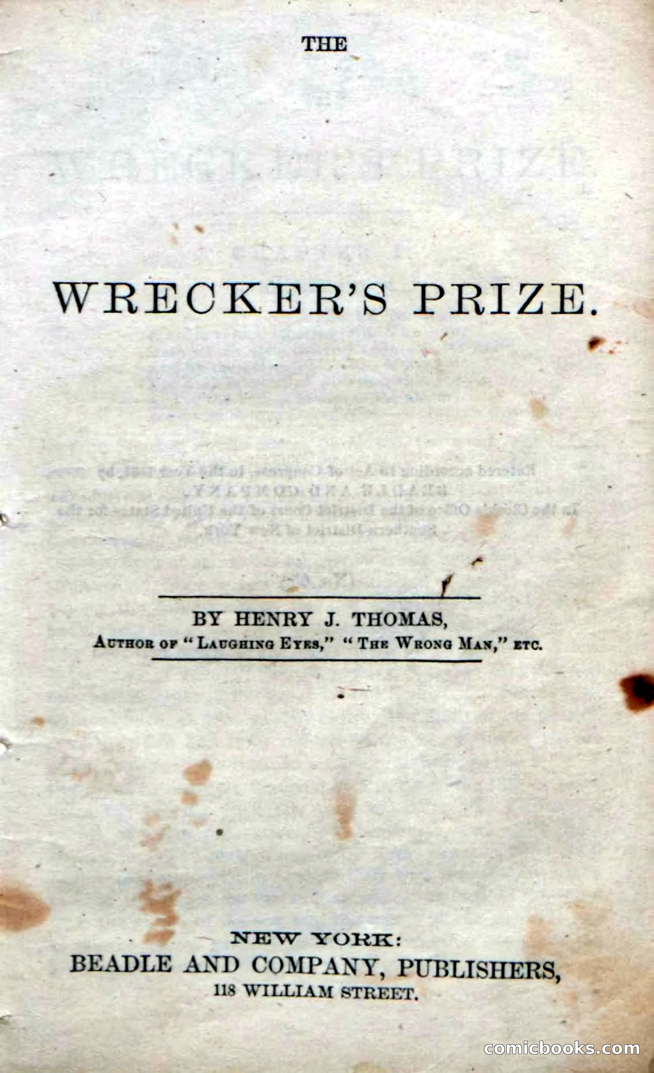 The Wrecker's Prize — page 5 of 116