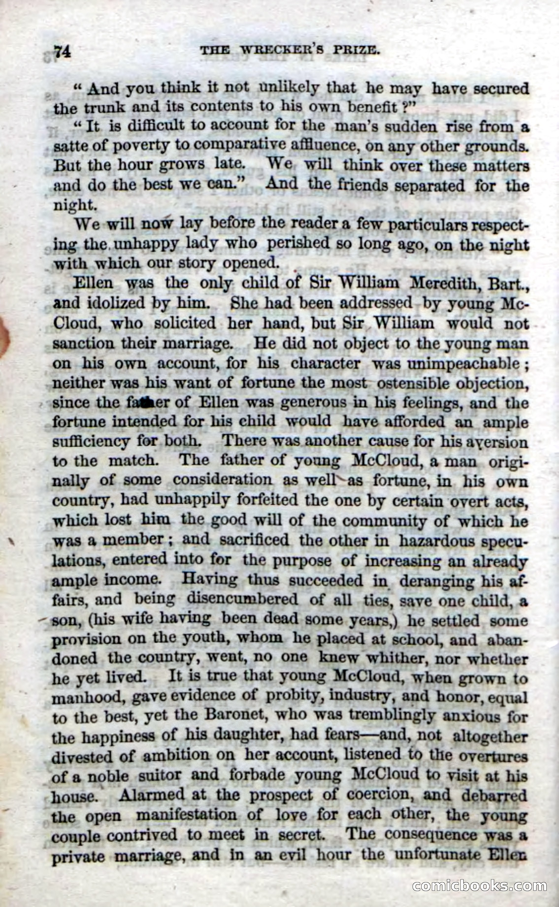 The Wrecker's Prize — page 76 of 116