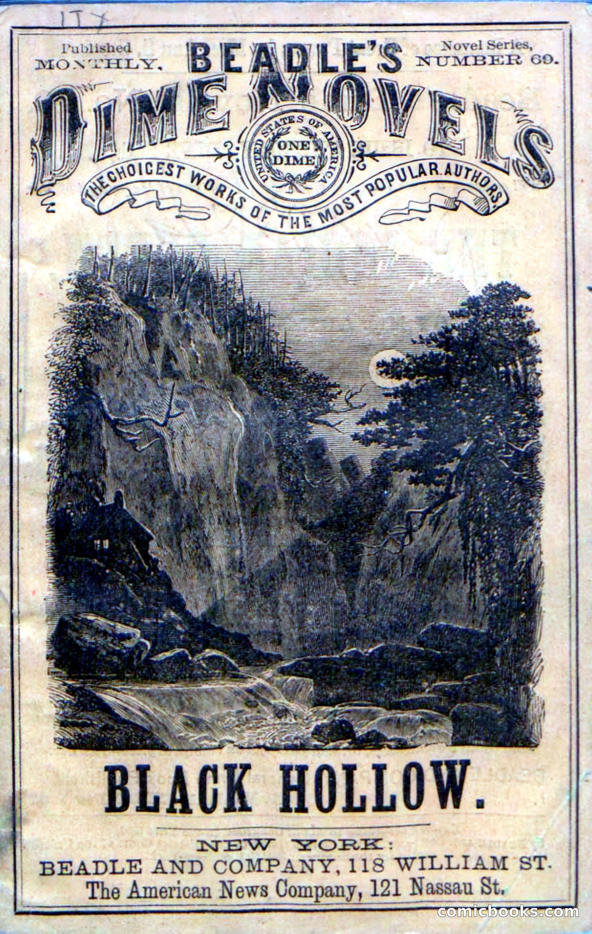 Beadle's Dime Novels No. 69: Black Hollow