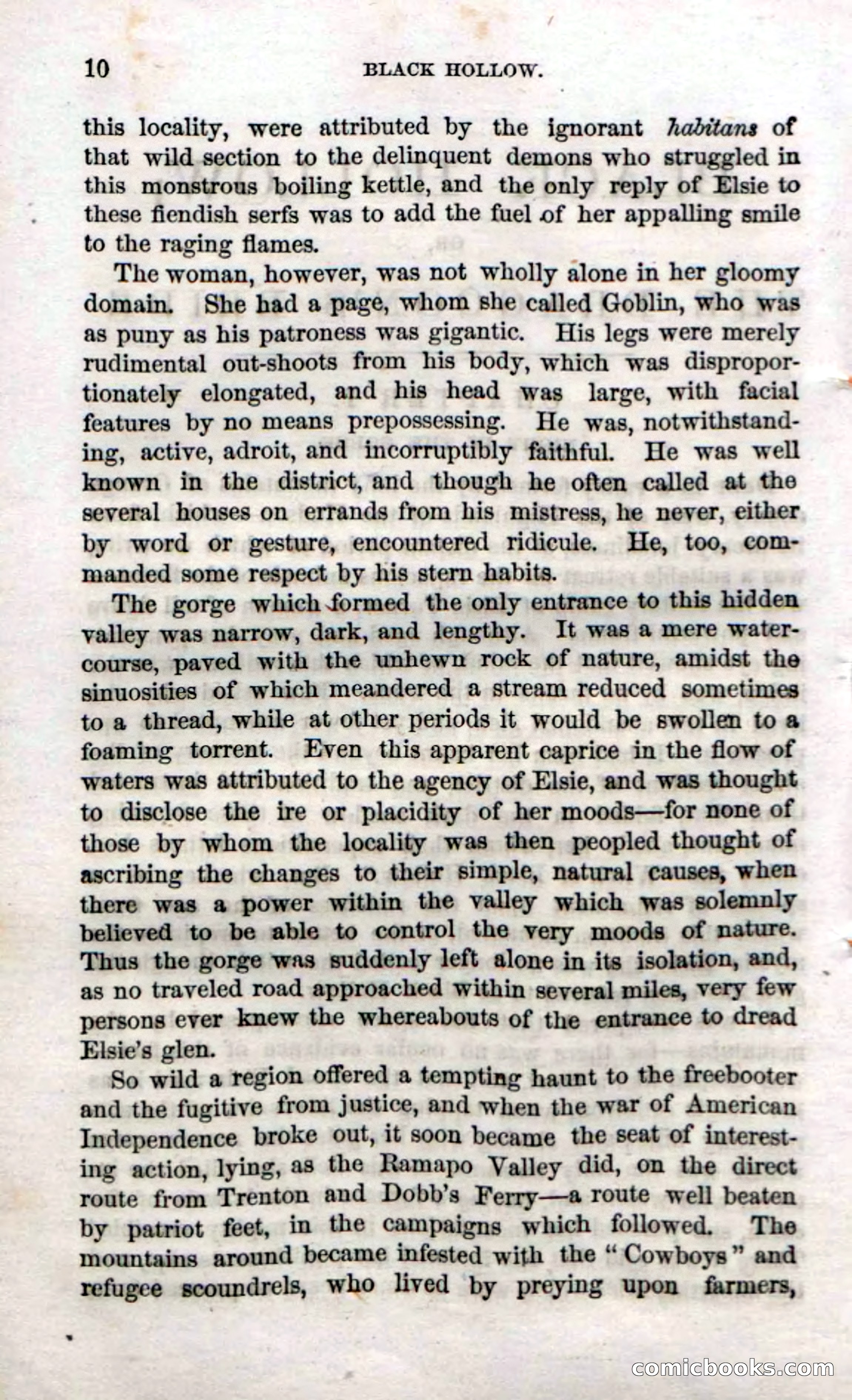 Beadle's Dime Novels No. 69: Black Hollow — page 8 of 100