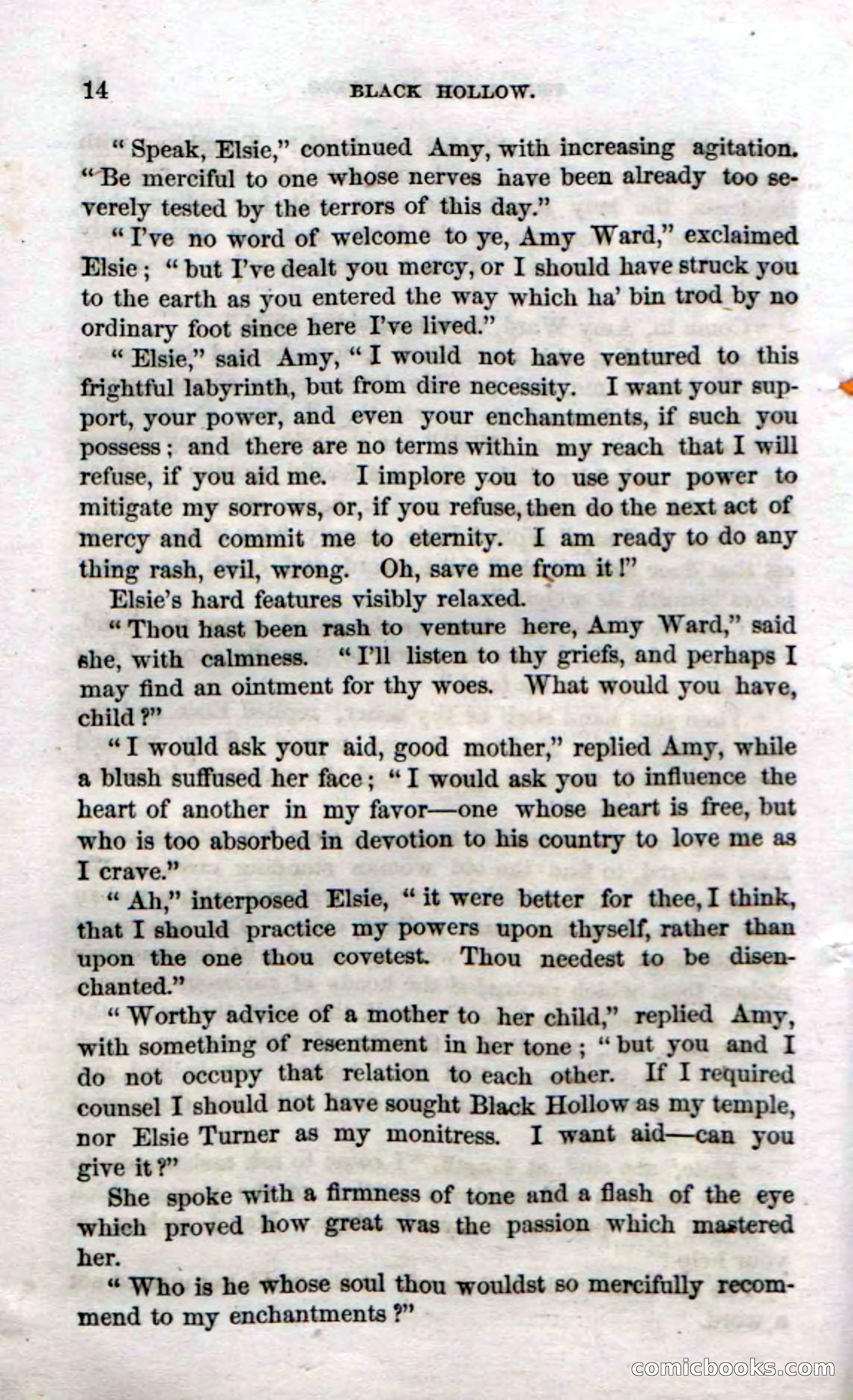 Beadle's Dime Novels No. 69: Black Hollow — page 12 of 100