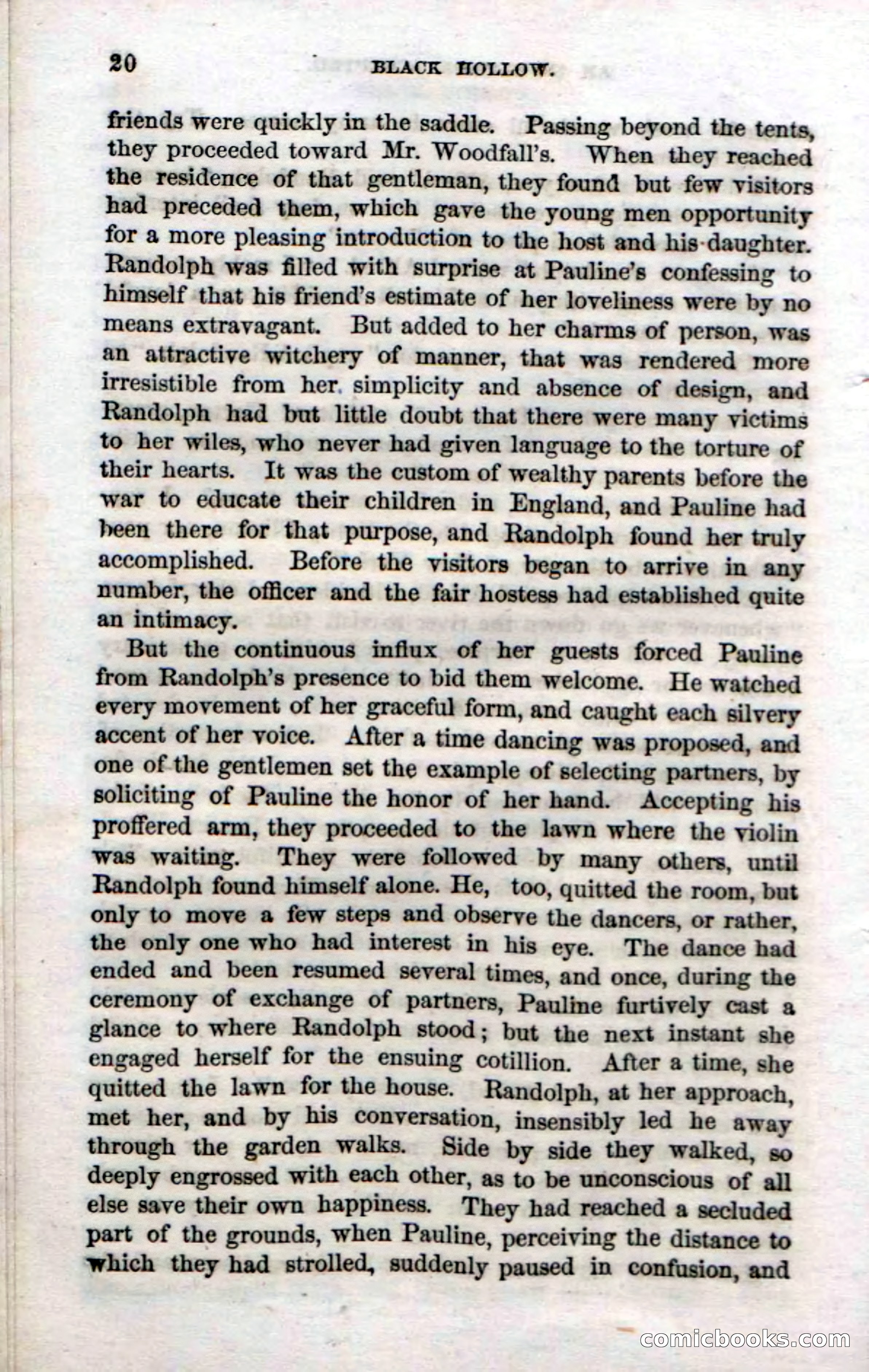 Beadle's Dime Novels No. 69: Black Hollow — page 18 of 100