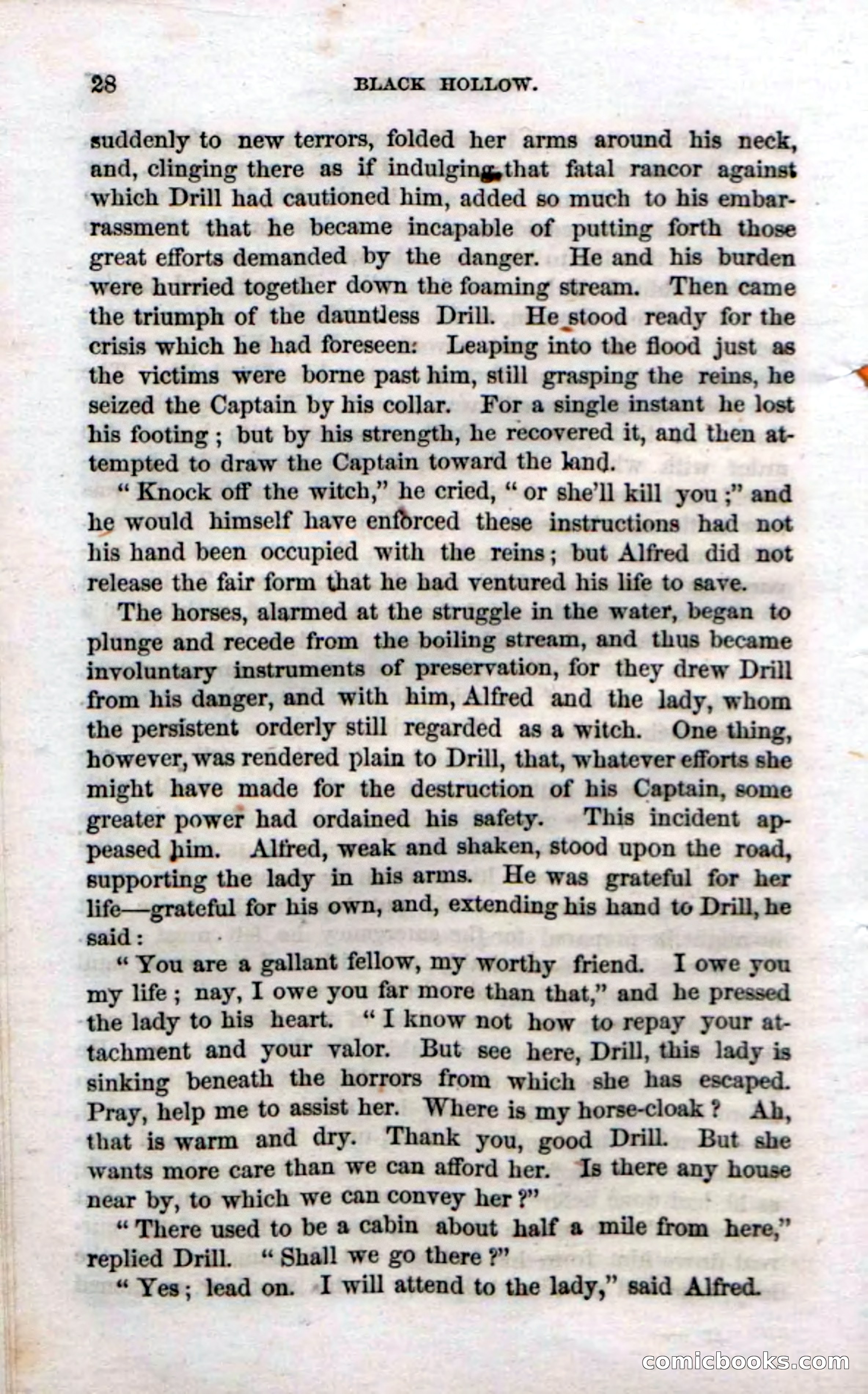 Beadle's Dime Novels No. 69: Black Hollow — page 26 of 100