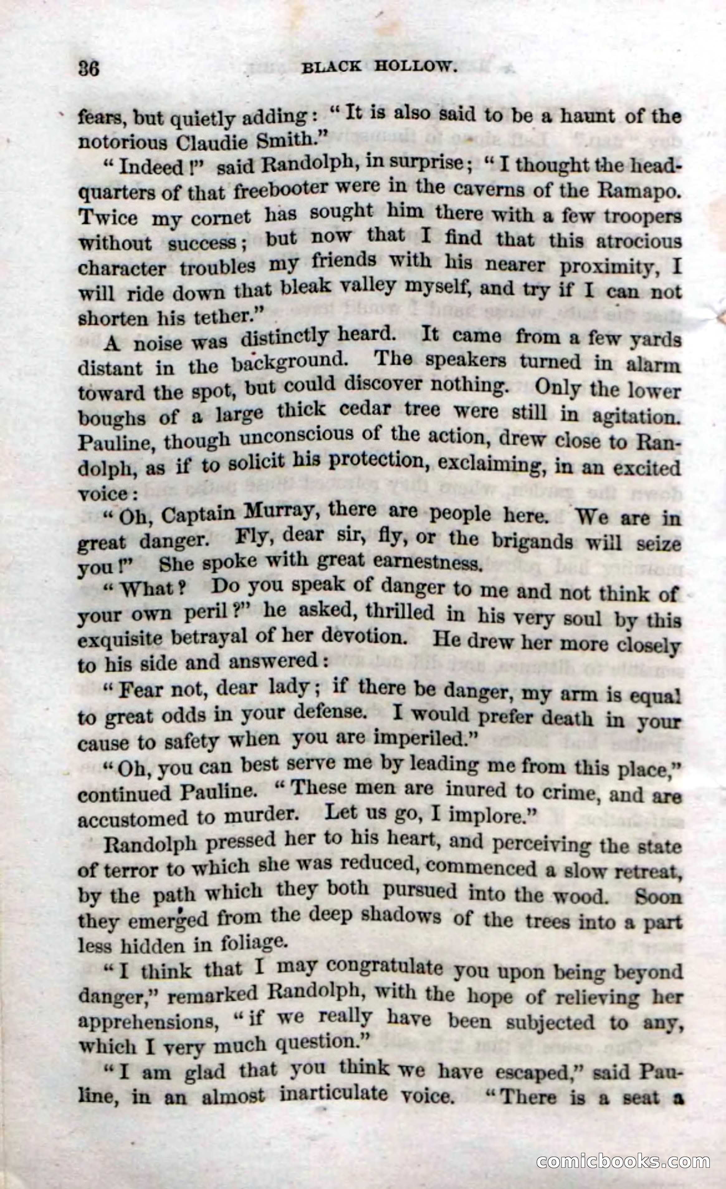 Beadle's Dime Novels No. 69: Black Hollow — page 34 of 100
