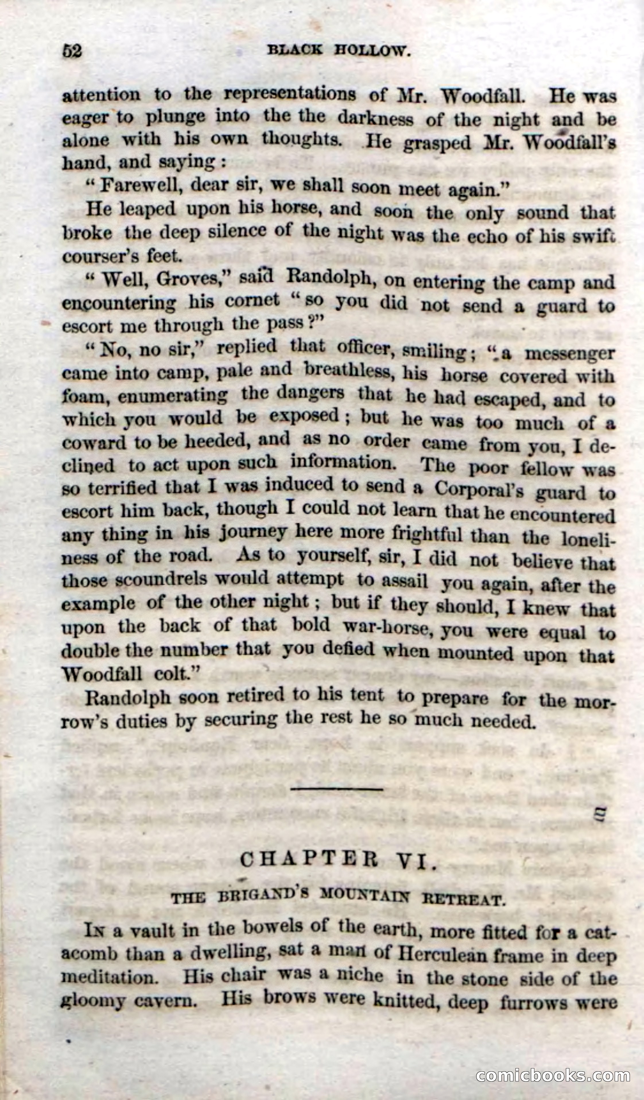 Beadle's Dime Novels No. 69: Black Hollow — page 50 of 100