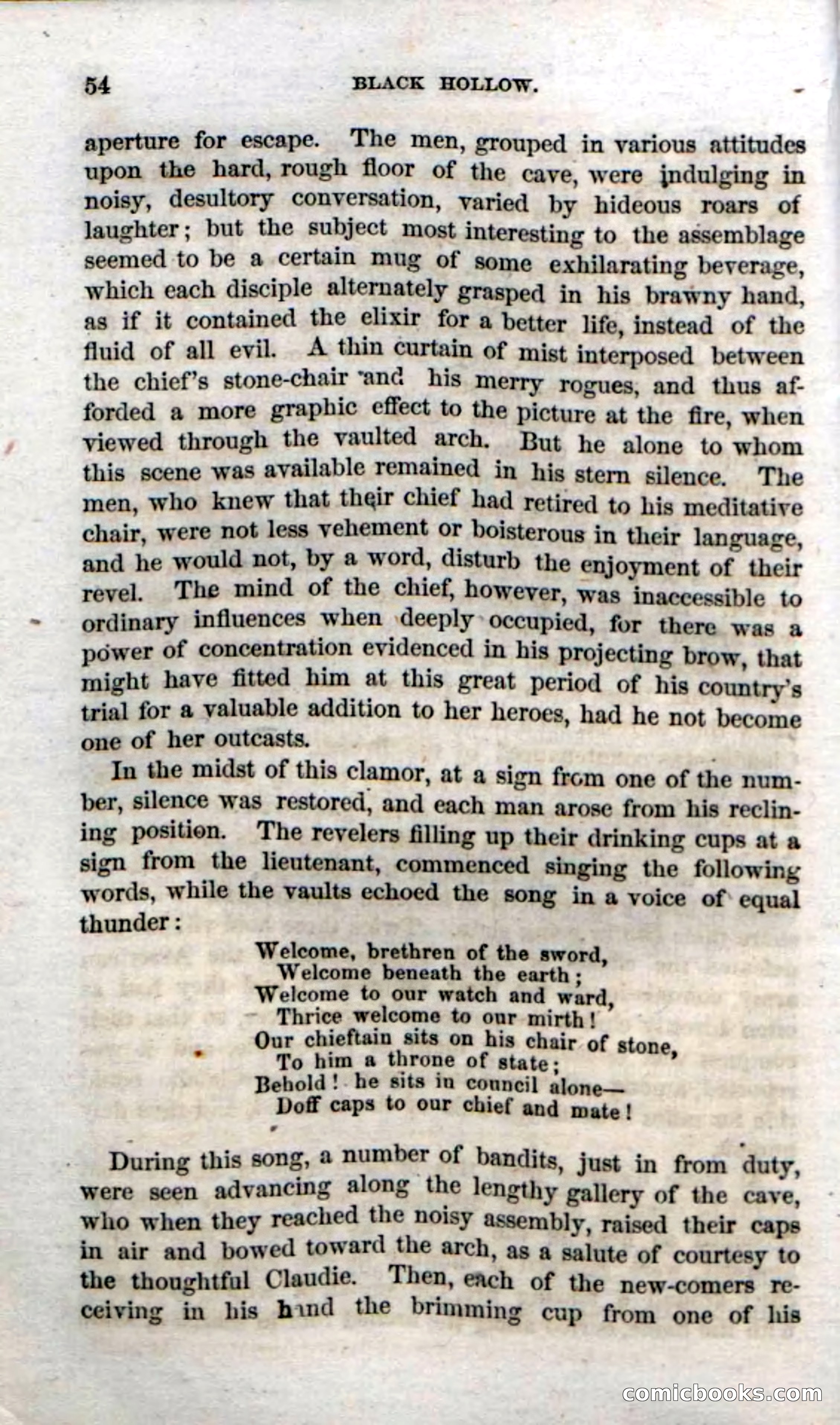 Beadle's Dime Novels No. 69: Black Hollow — page 52 of 100