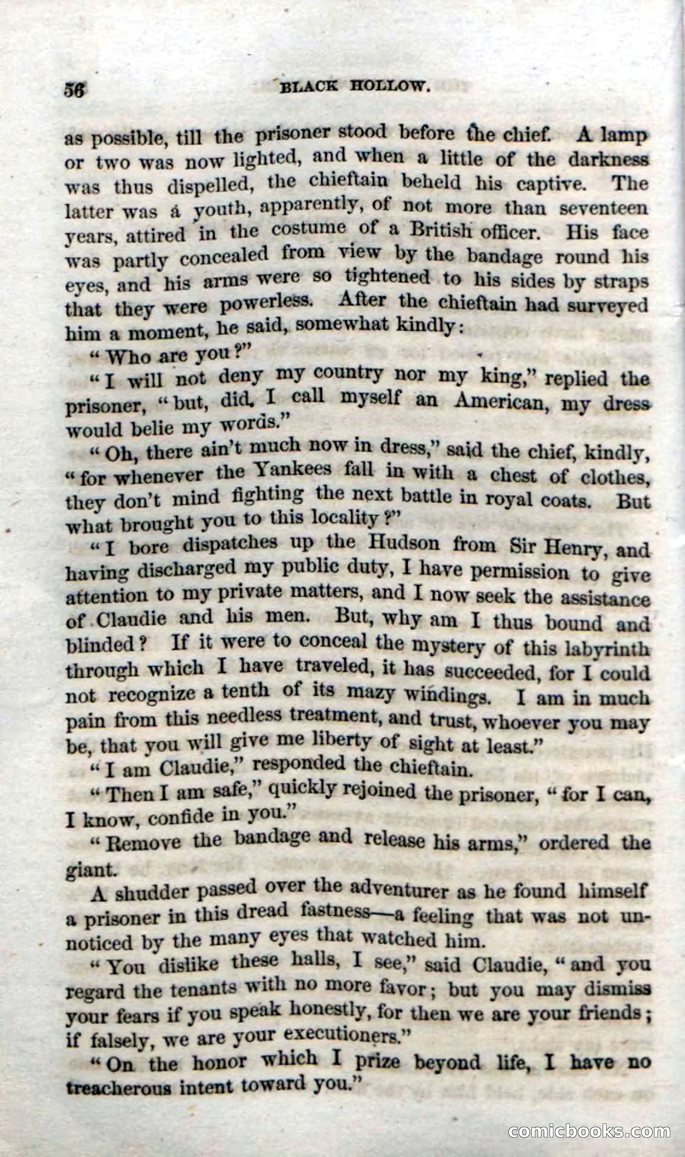 Beadle's Dime Novels No. 69: Black Hollow — page 54 of 100