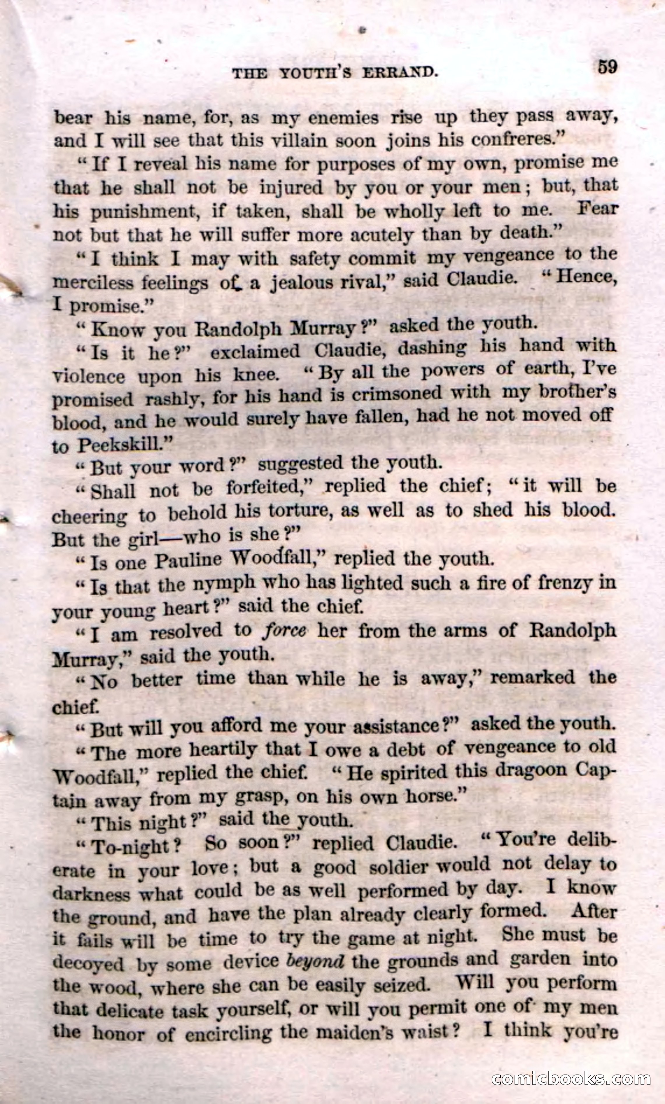 Beadle's Dime Novels No. 69: Black Hollow — page 57 of 100