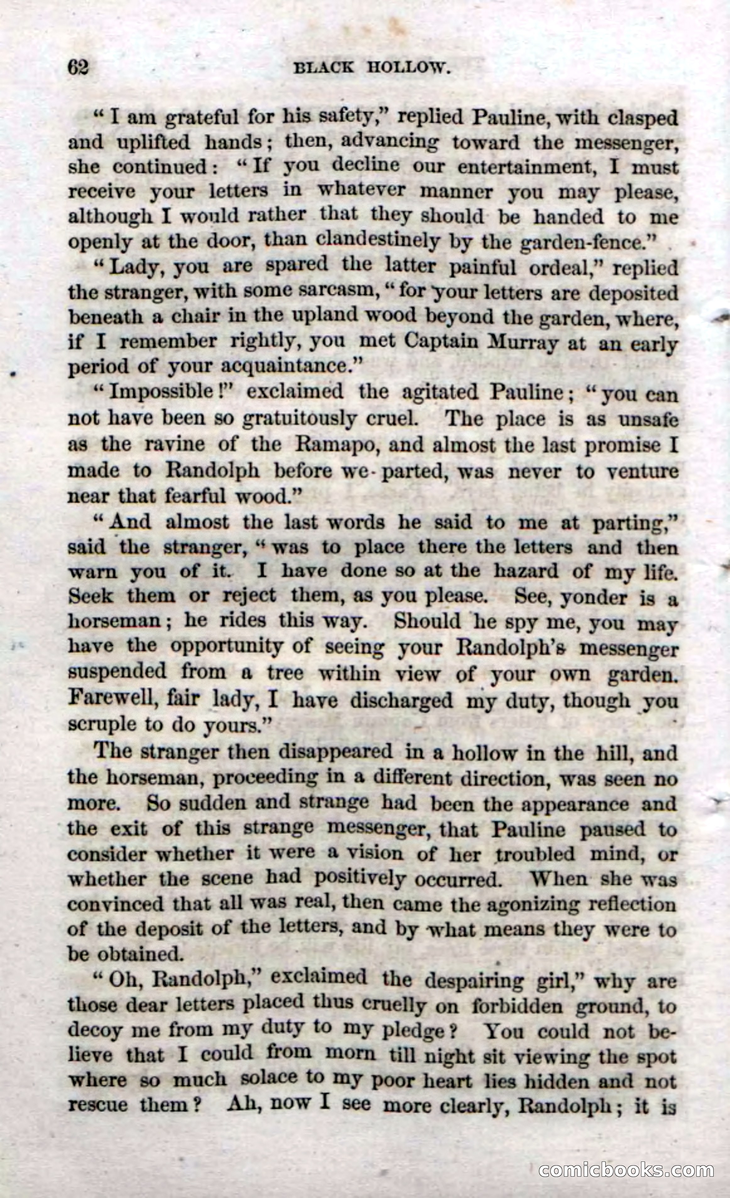 Beadle's Dime Novels No. 69: Black Hollow — page 60 of 100