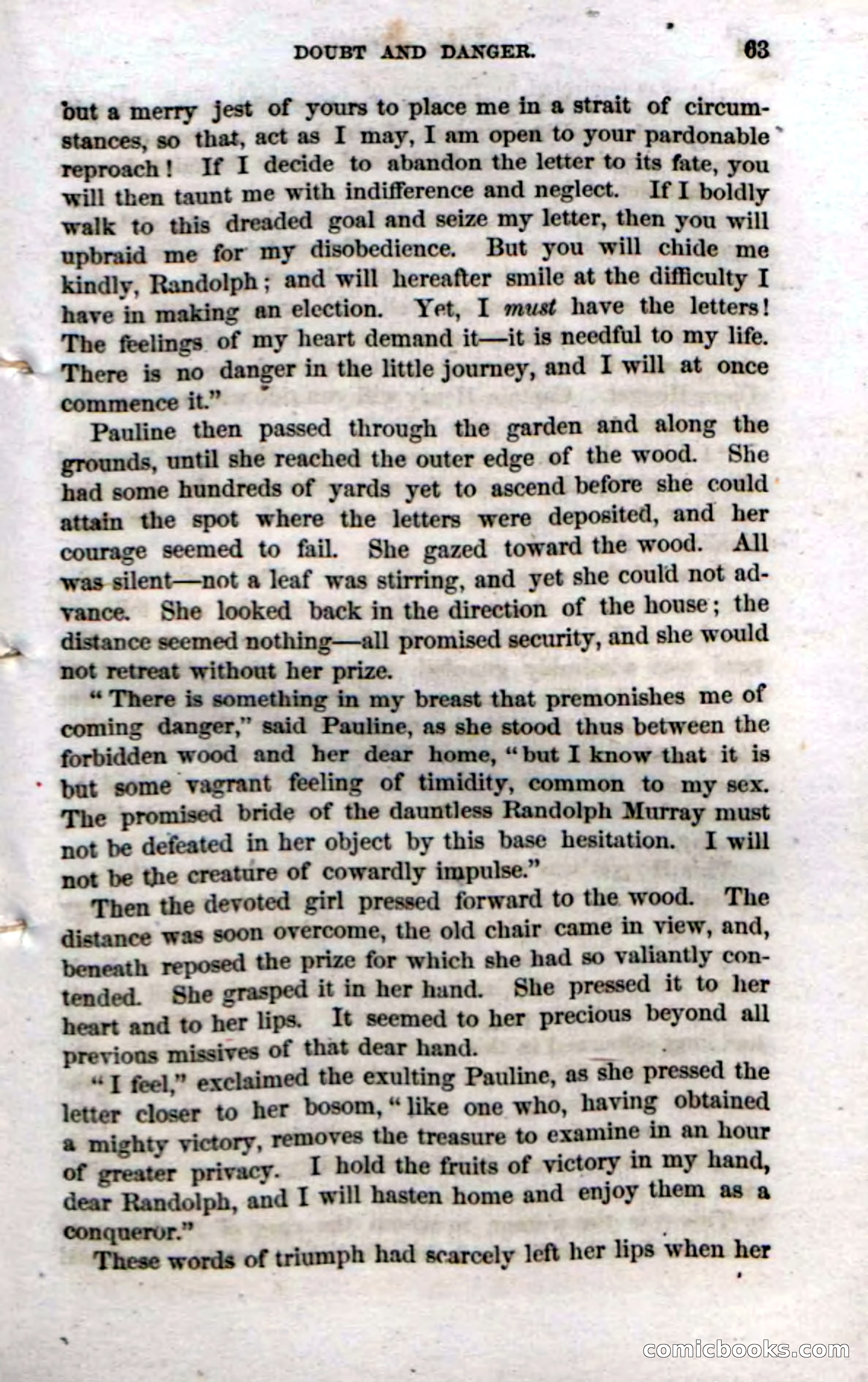 Beadle's Dime Novels No. 69: Black Hollow — page 61 of 100