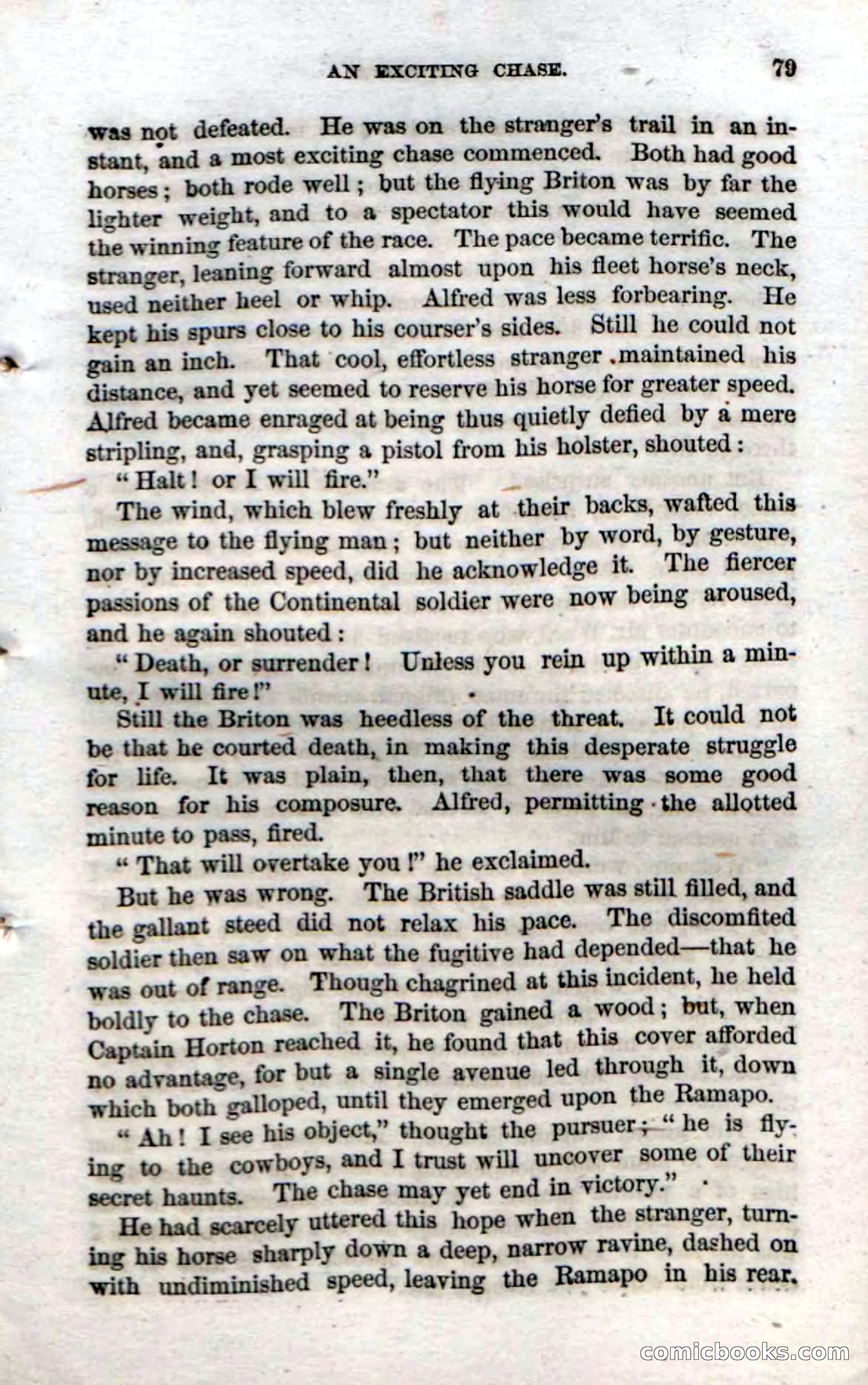 Beadle's Dime Novels No. 69: Black Hollow — page 77 of 100